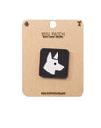 Belgian Malinois Head Tactical Patch 1X1