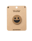 Smiley Face Tactical Patch Round 1X1