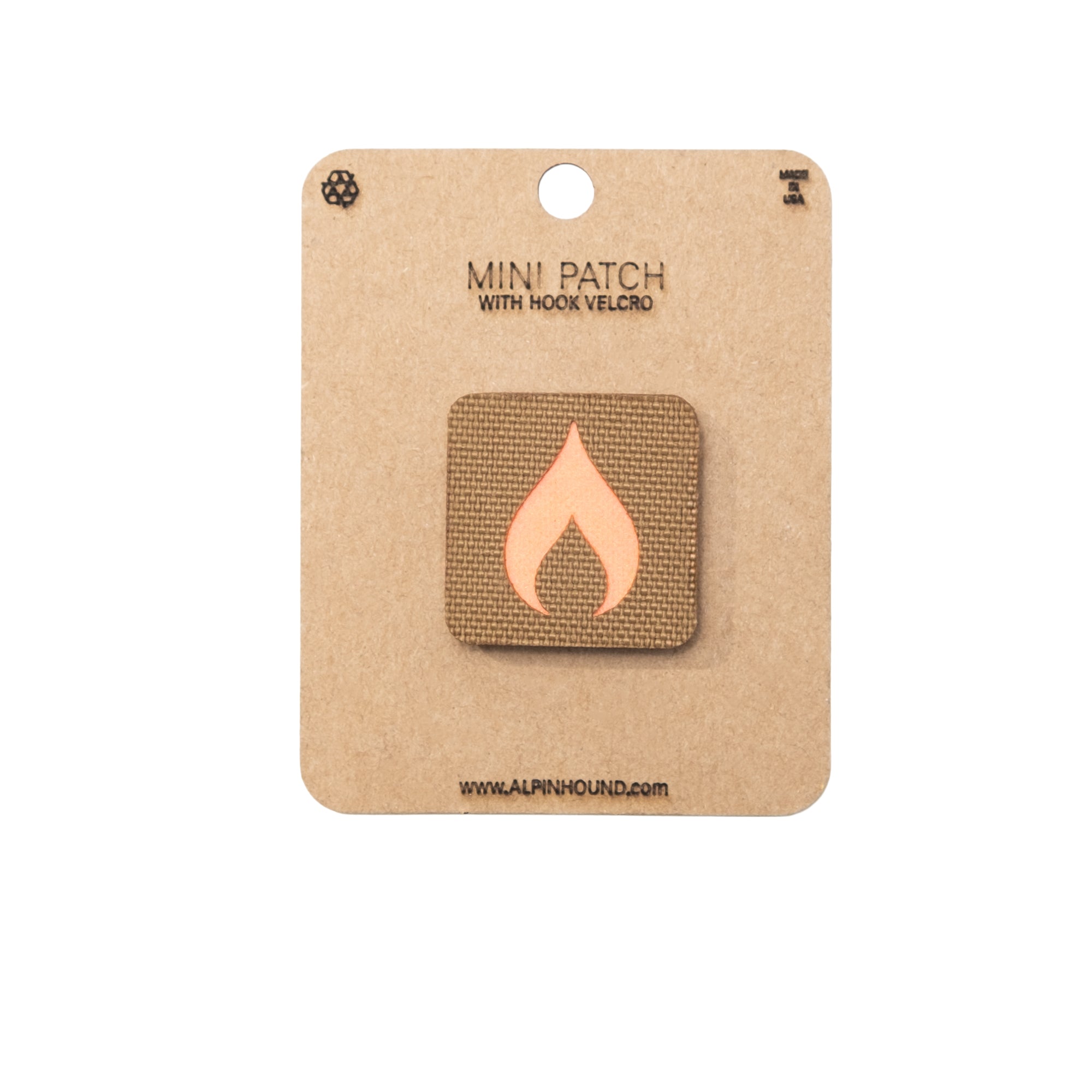 Flame Tactical Patch 1X1