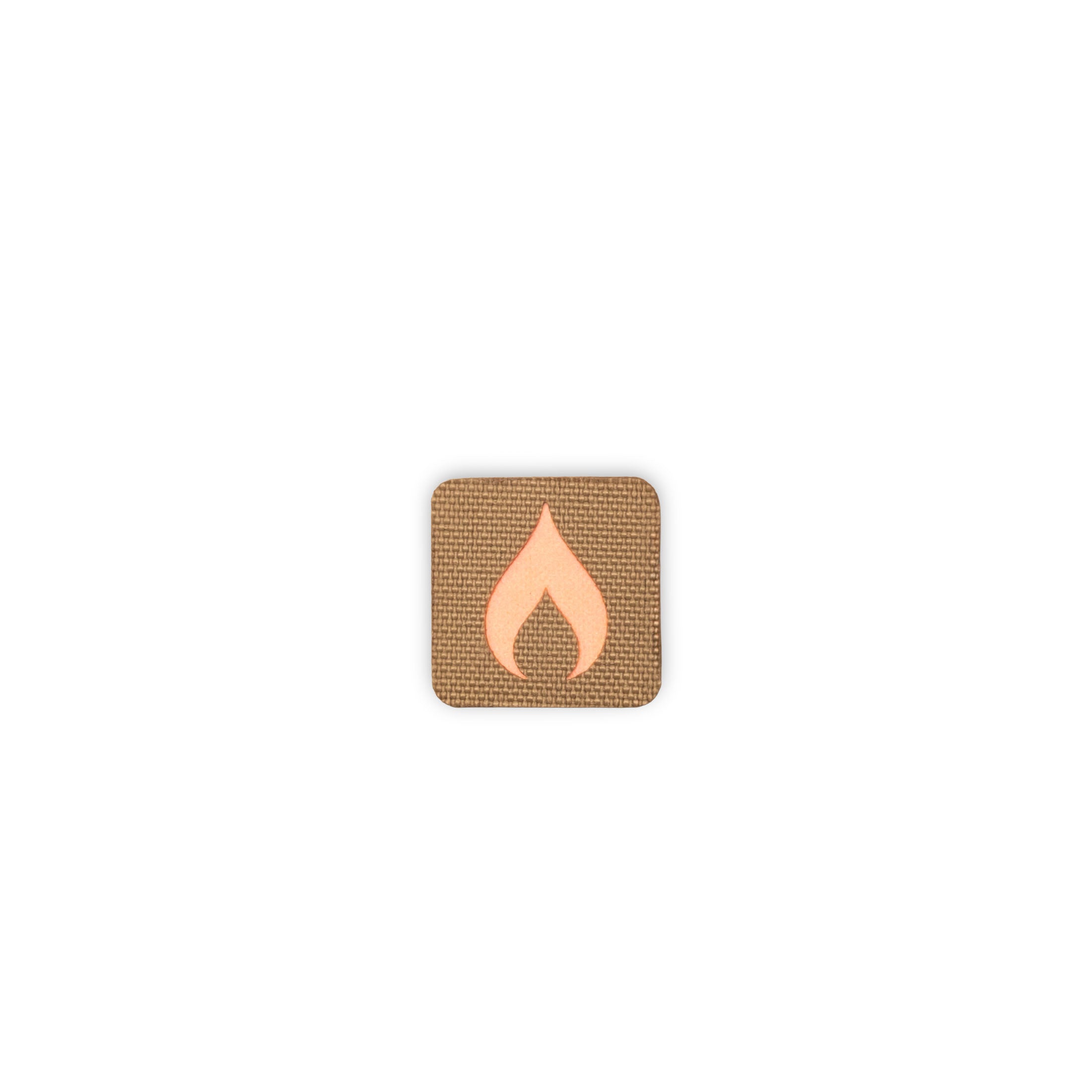 Flame Tactical Patch 1X1 Cordura Morale Patch by Alpinhound Supply