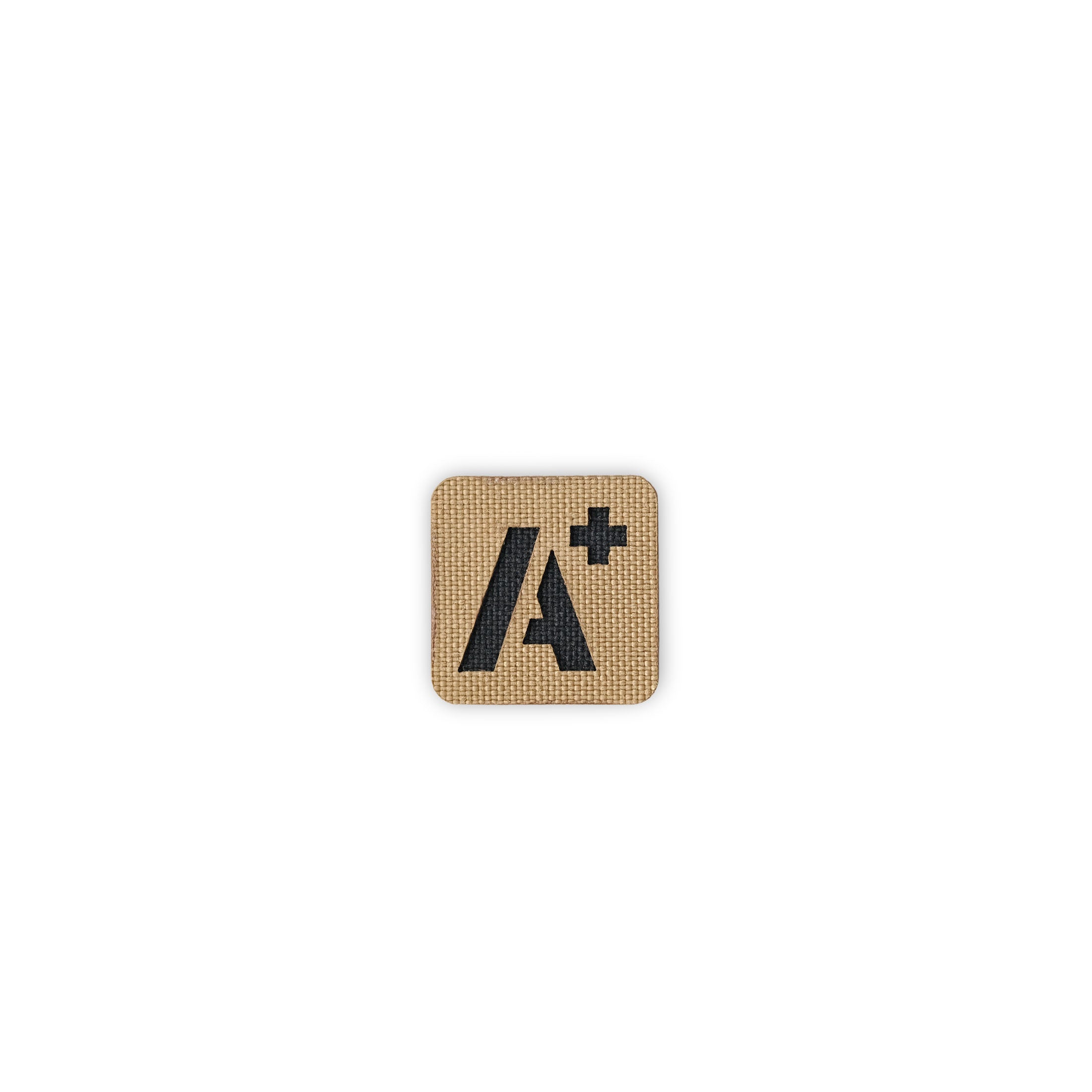 Blood Type Tactical Patch 1X1 Cordura Morale Patch by Alpinhound Supply