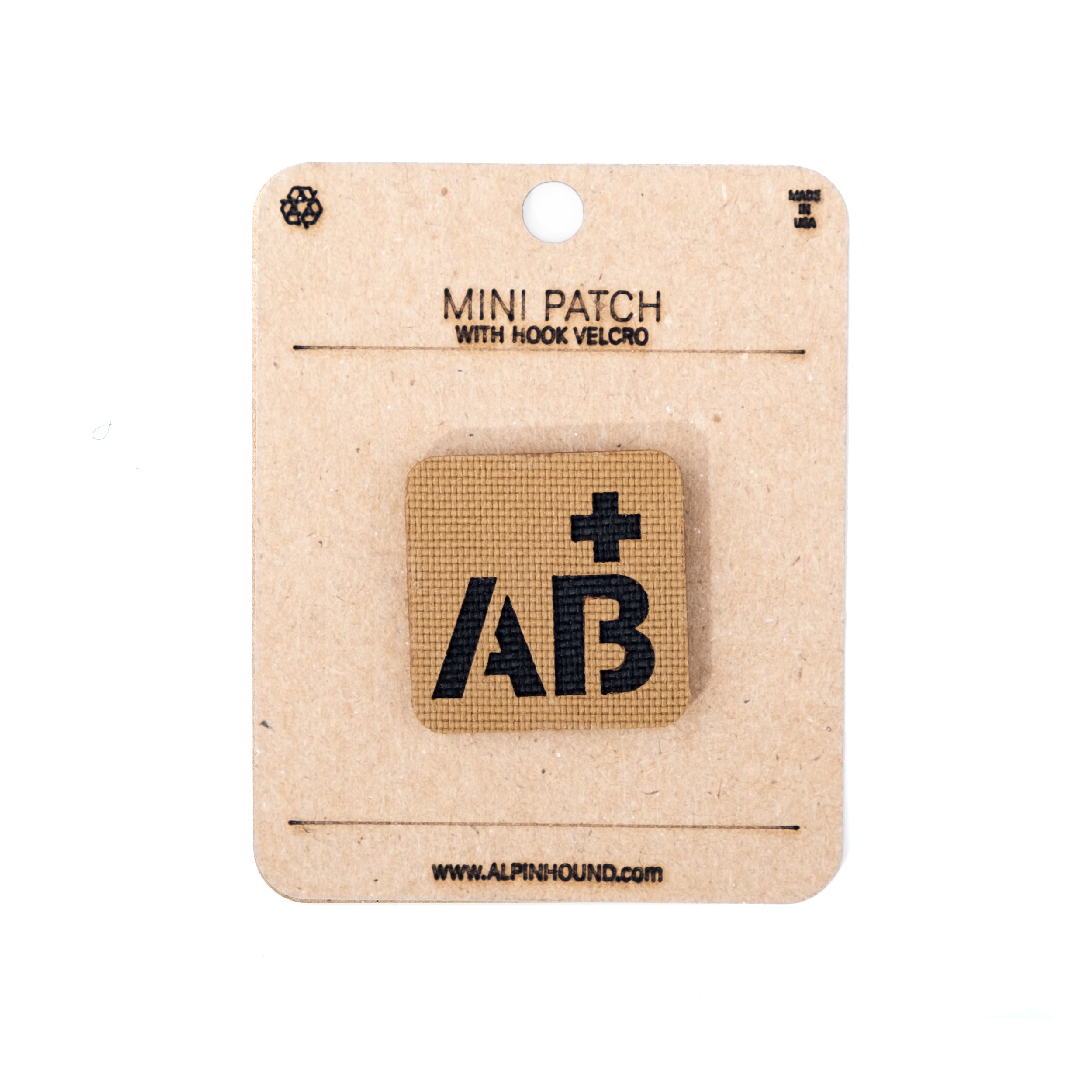 Blood Type Tactical Patch 1X1