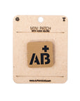 Blood Type Tactical Patch 1X1