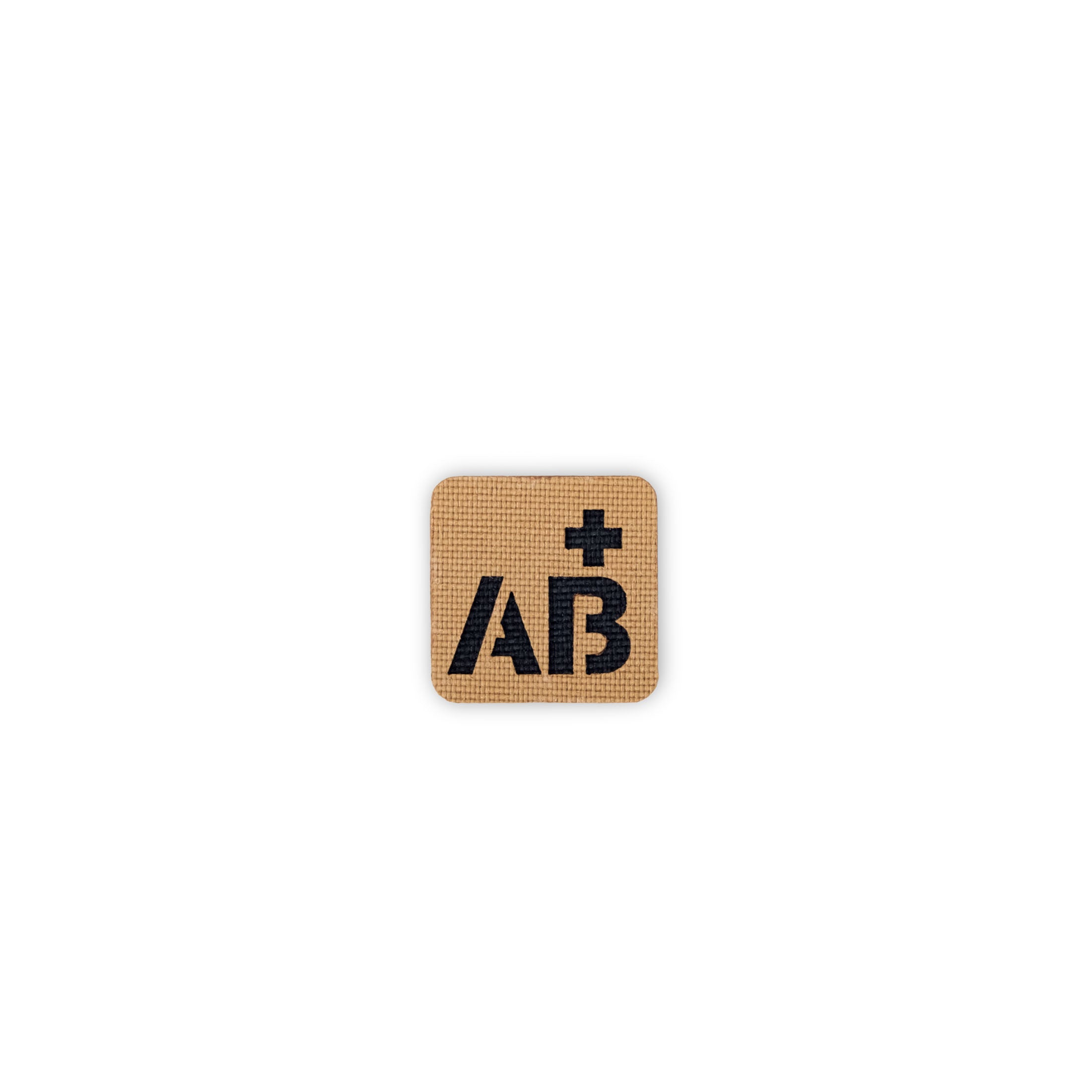 Blood Type Tactical Patch 1X1 Cordura Morale Patch by Alpinhound Supply