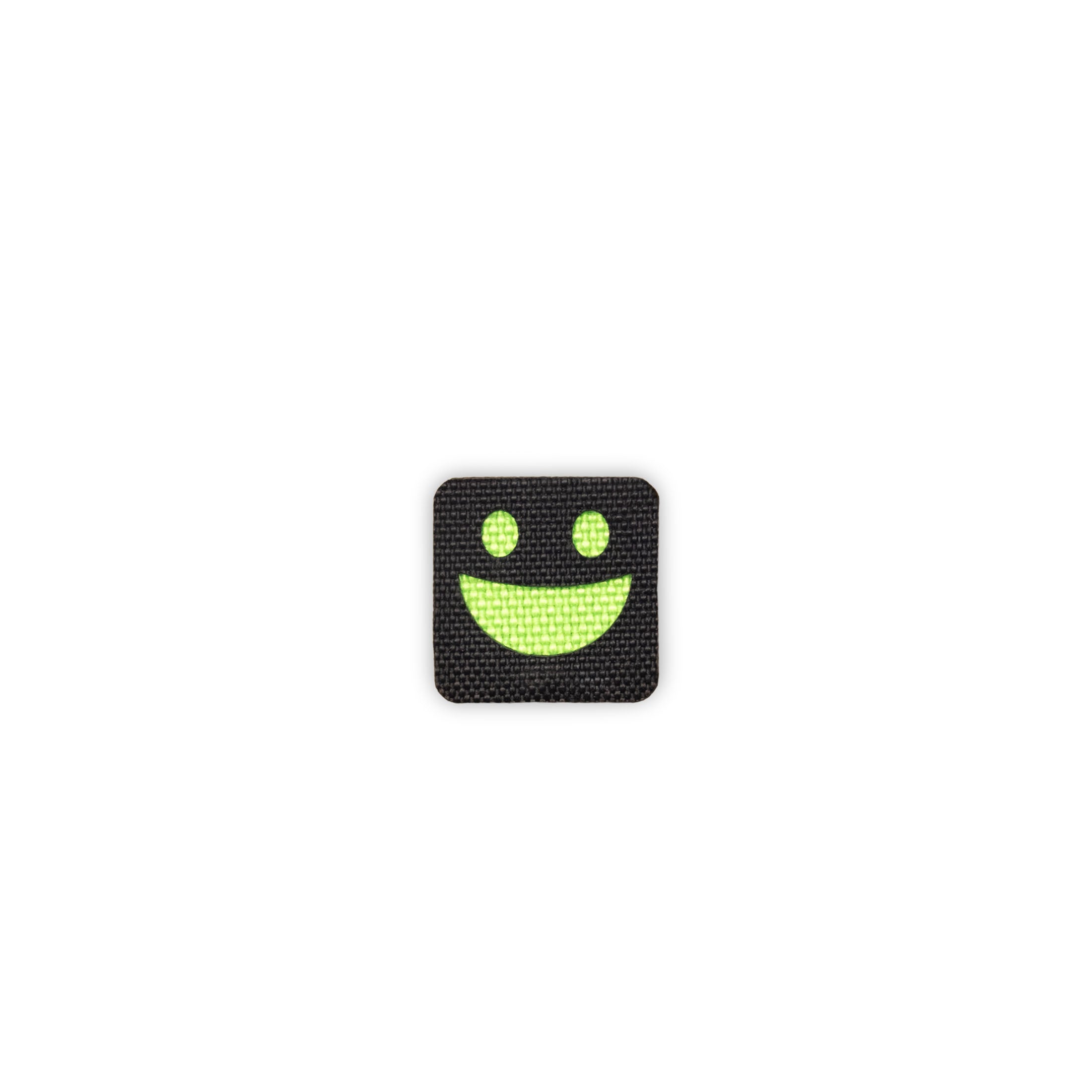 Smiley Face Tactical Patch 1X1 Cordura Morale Patch by Alpinhound Supply
