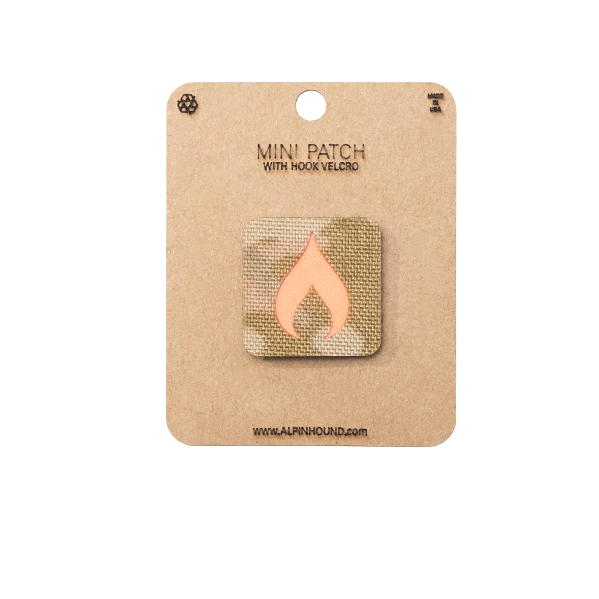 Flame Tactical Patch 1X1