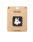 Belgian Malinois Head Tactical Patch 1X1
