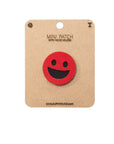 Smiley Face Tactical Patch Round 1X1