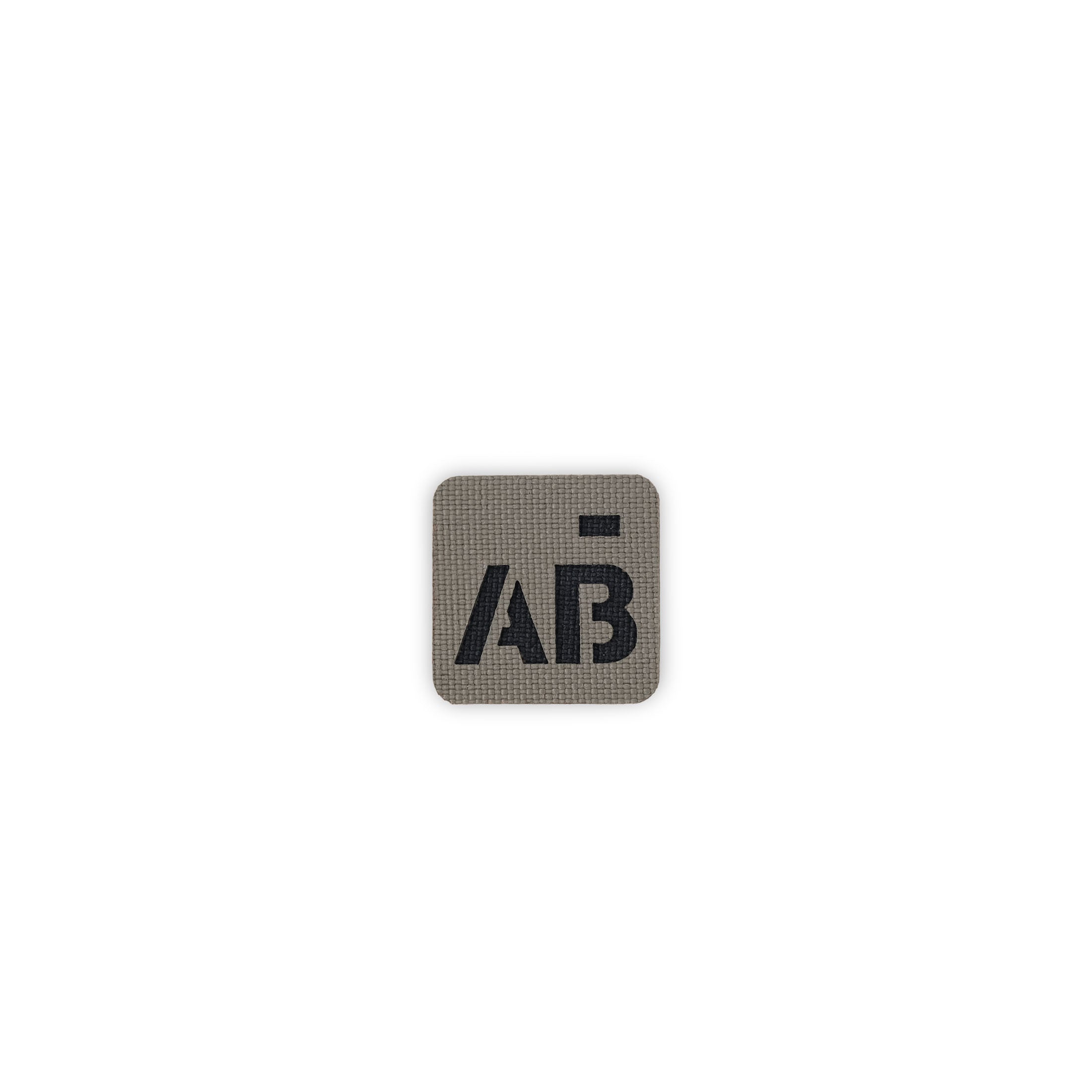 Blood Type Tactical Patch 1X1 Cordura Morale Patch by Alpinhound Supply