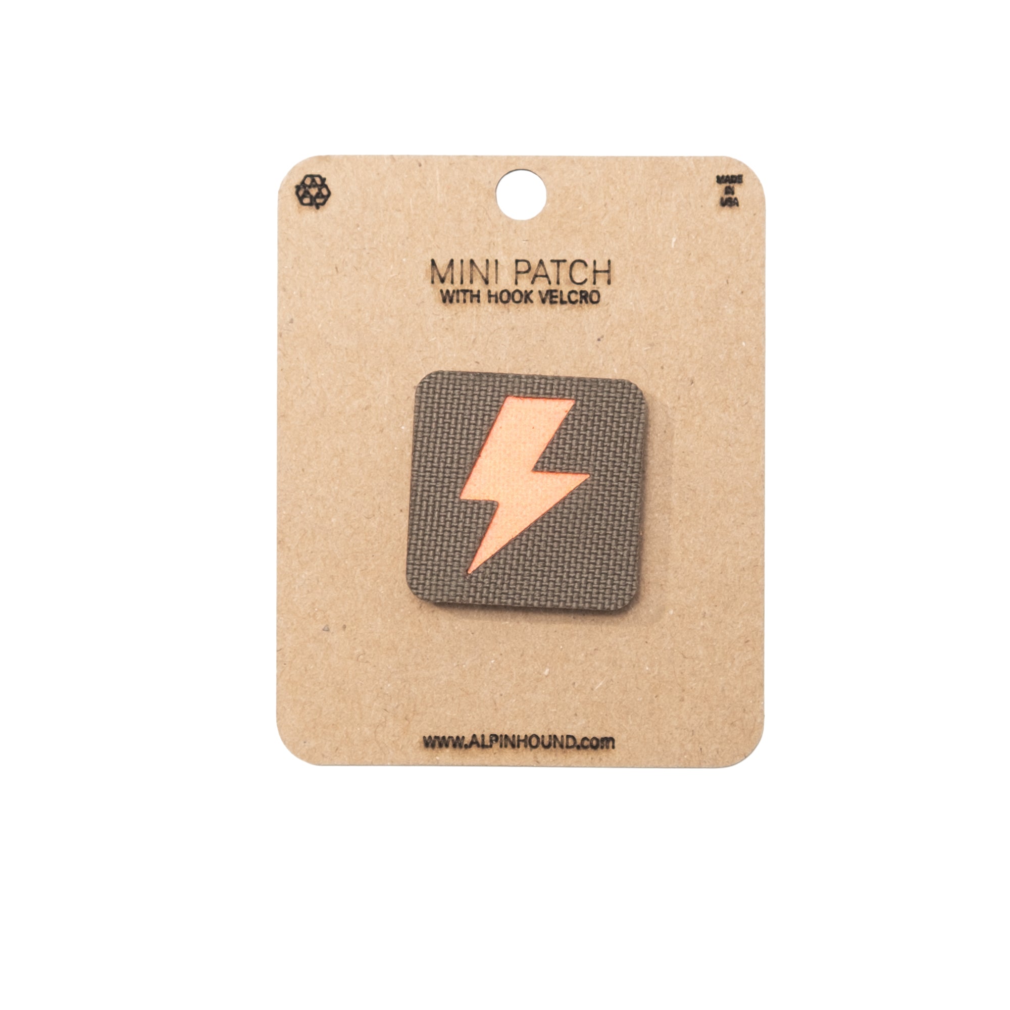 Lightning Bolt Patch 1X1