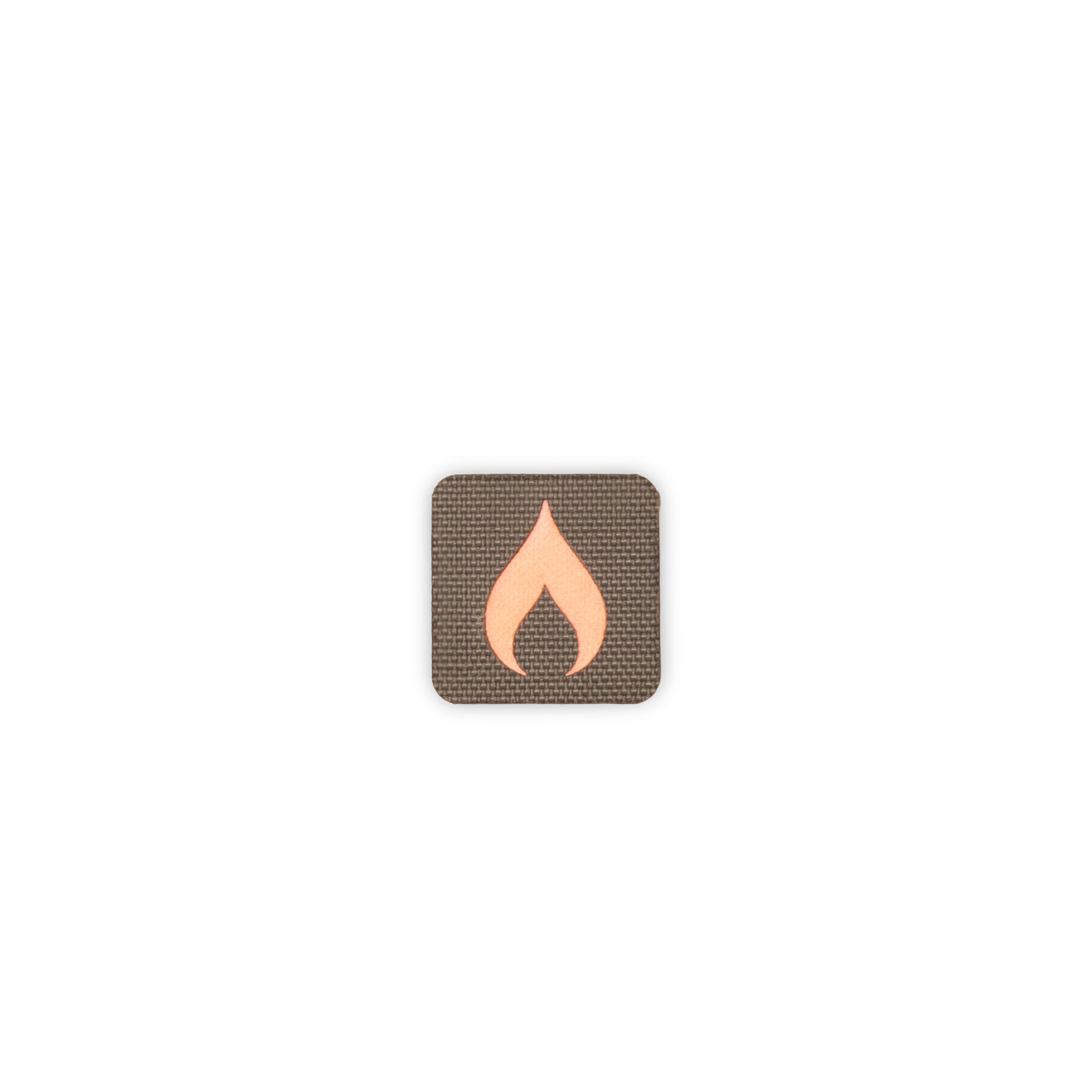 Flame Tactical Patch 1X1 Cordura Morale Patch by Alpinhound Supply