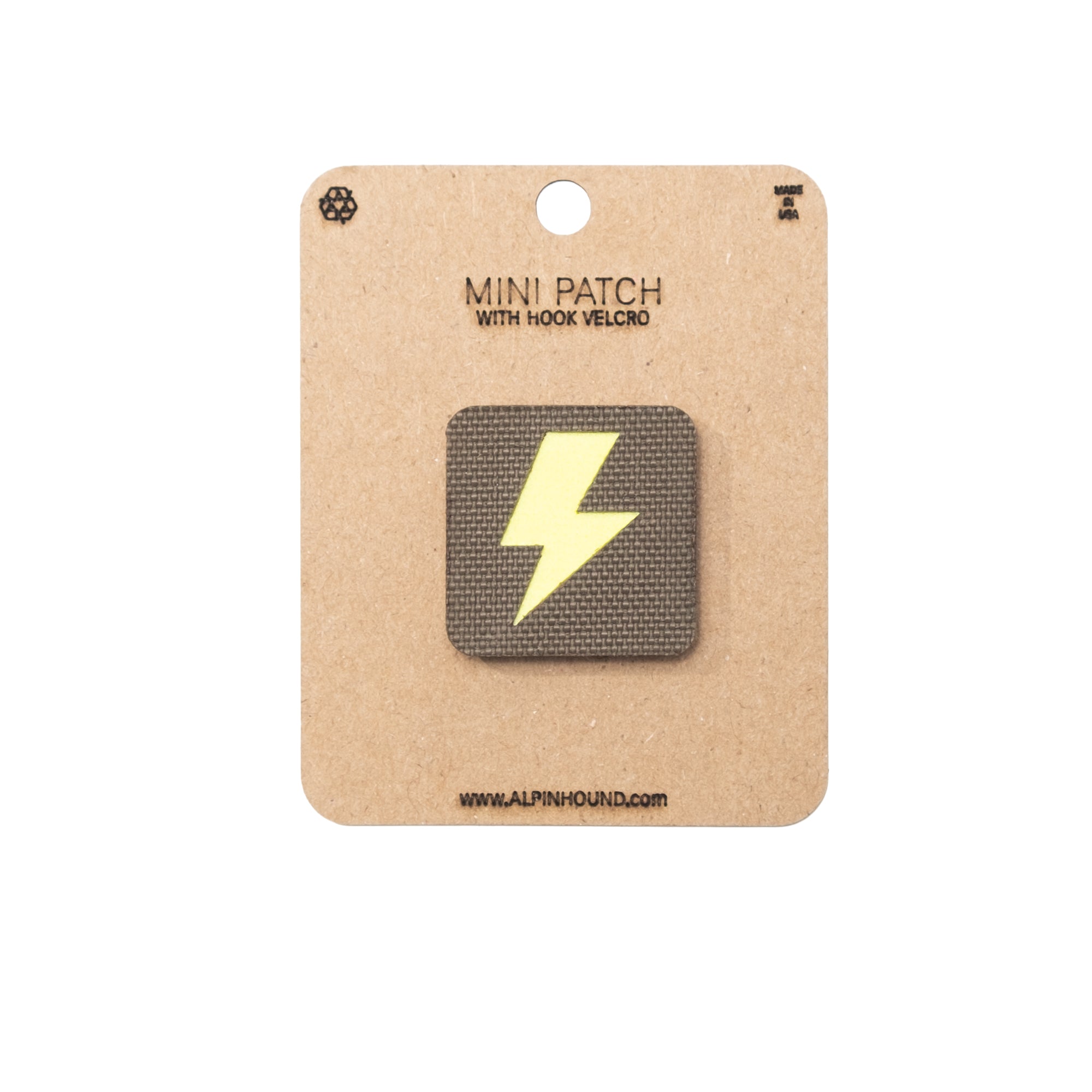 Lightning Bolt Patch 1X1