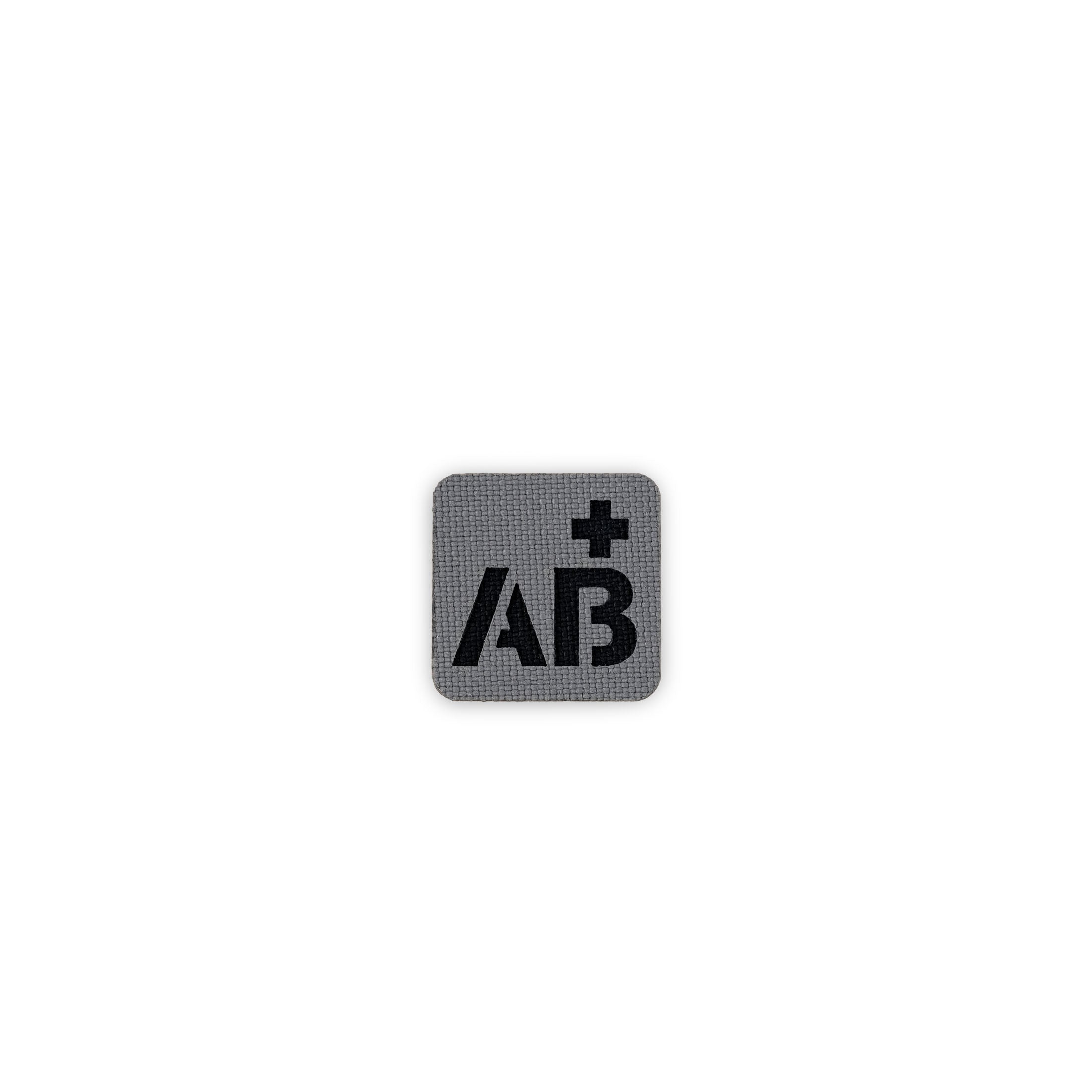 Blood Type Tactical Patch 1X1 Cordura Morale Patch by Alpinhound Supply
