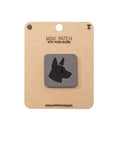 Belgian Malinois Head Tactical Patch 1X1