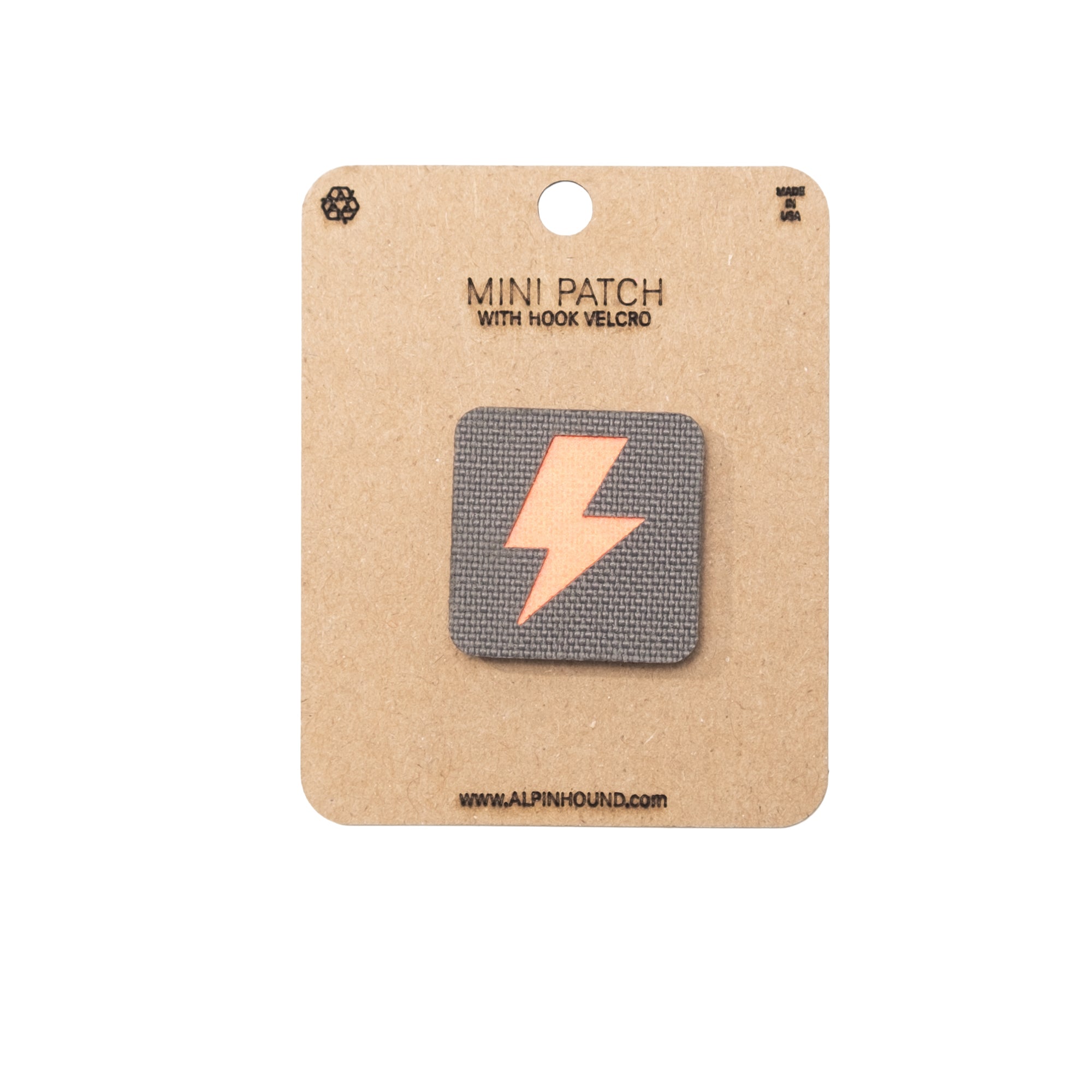 Lightning Bolt Patch 1X1