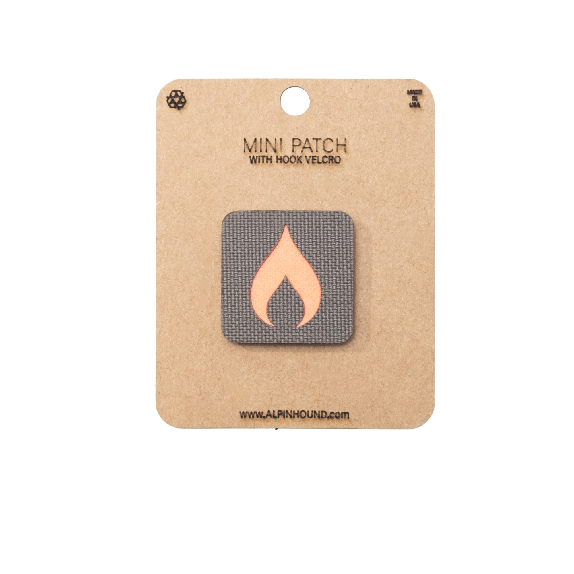 Flame Tactical Patch 1X1