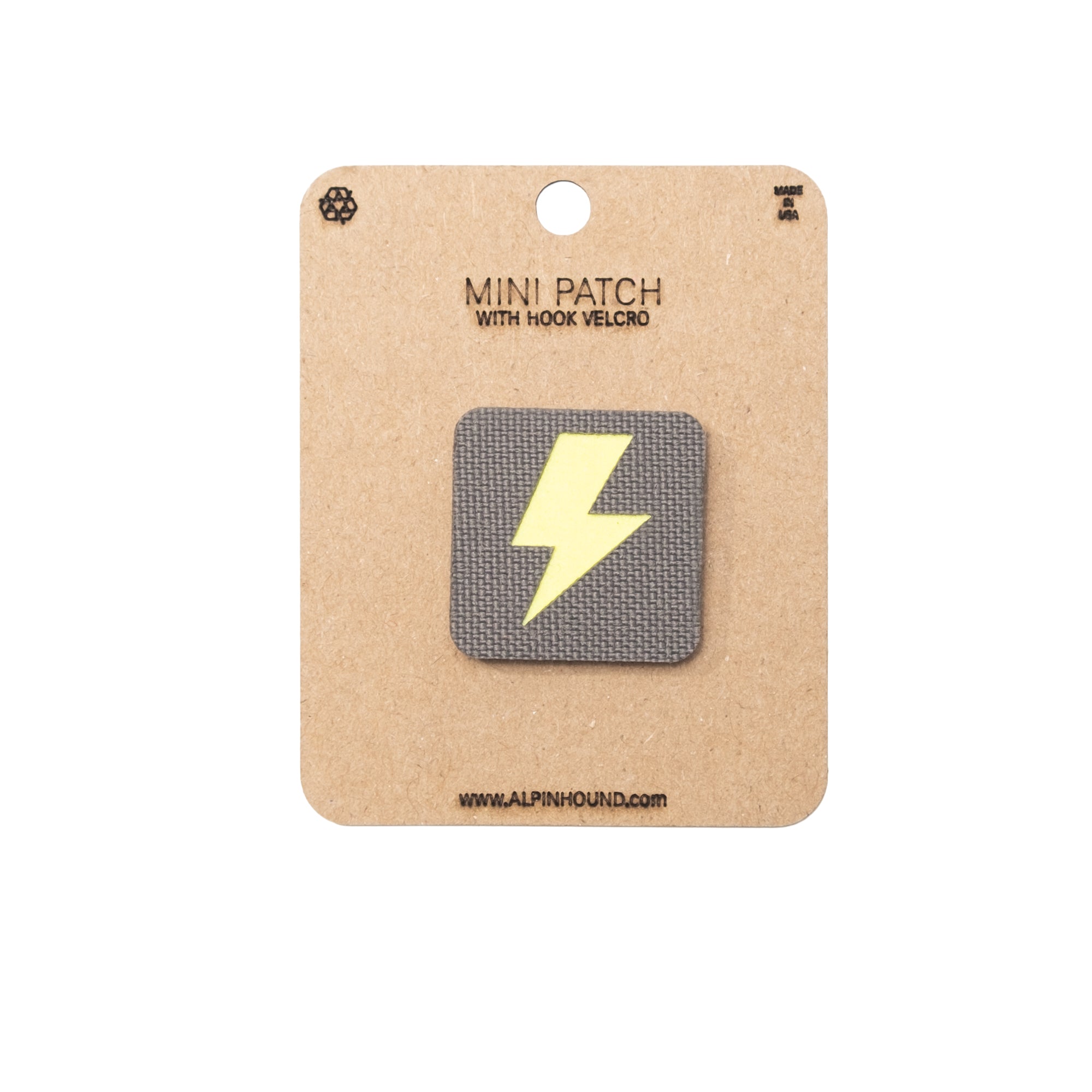 Lightning Bolt Patch 1X1
