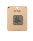 Belgian Malinois Head Tactical Patch 1X1