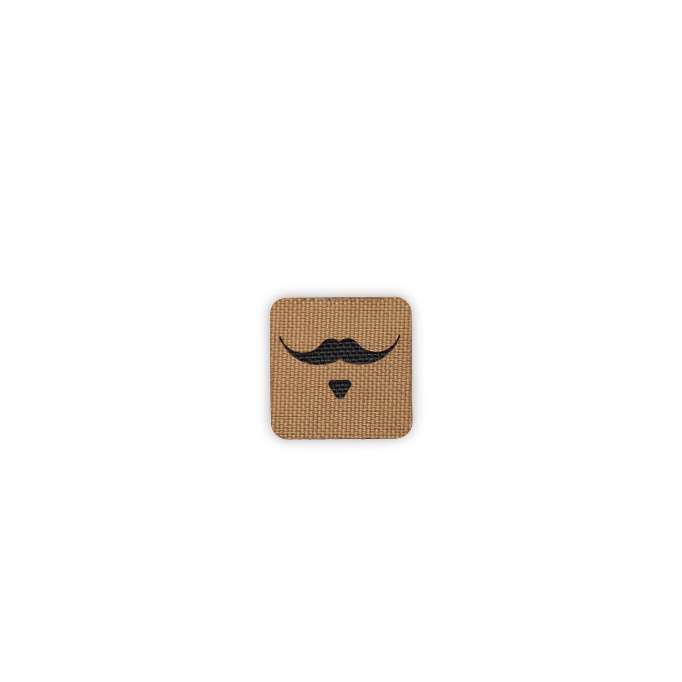 Moustache Tactical Patch 1X1 Cordura Morale Patch by Alpinhound Supply