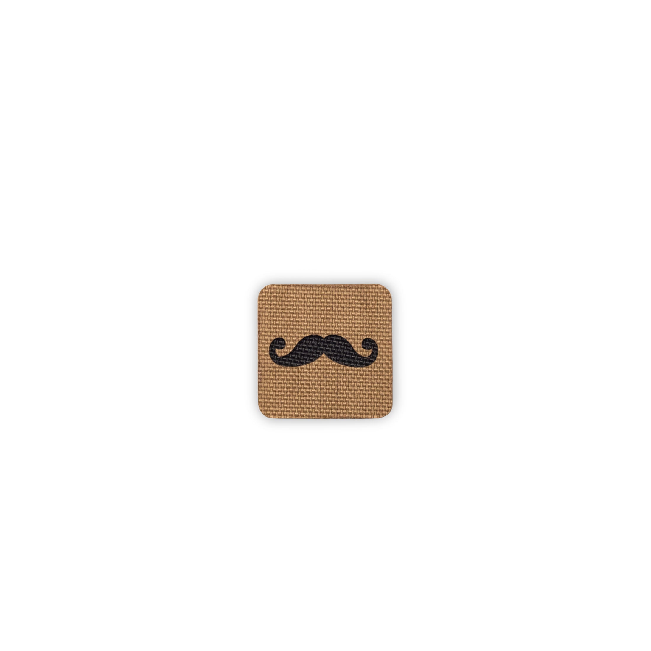 Moustache Tactical Patch 1X1 Cordura Morale Patch by Alpinhound Supply