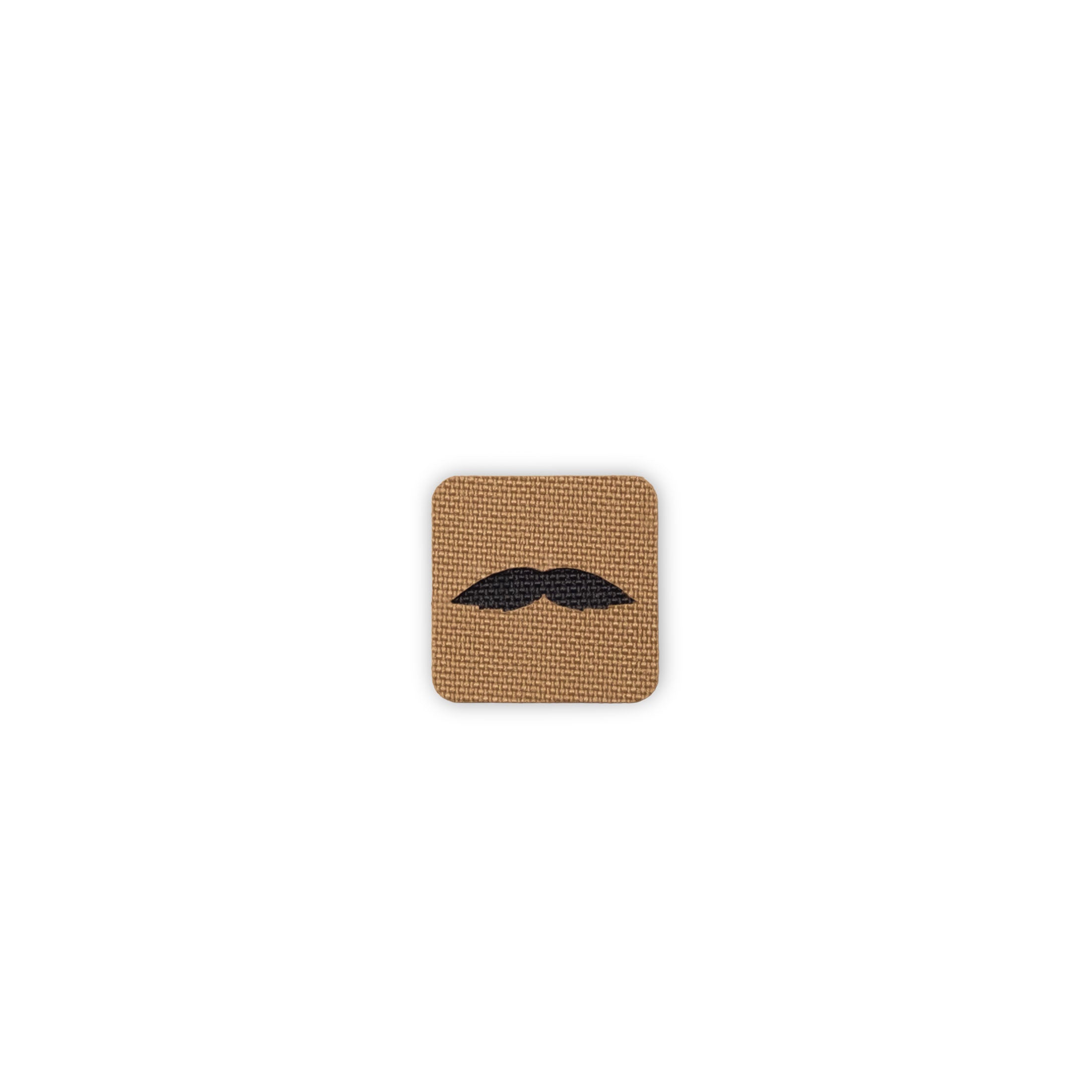 Moustache Tactical Patch 1X1 Cordura Morale Patch by Alpinhound Supply