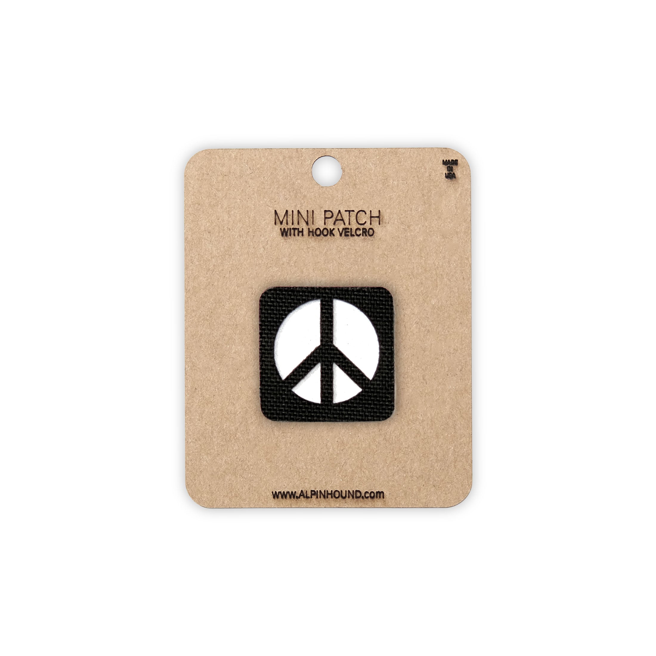 Peace Symbol Tactical Patch 1X1 Cordura Morale Patch