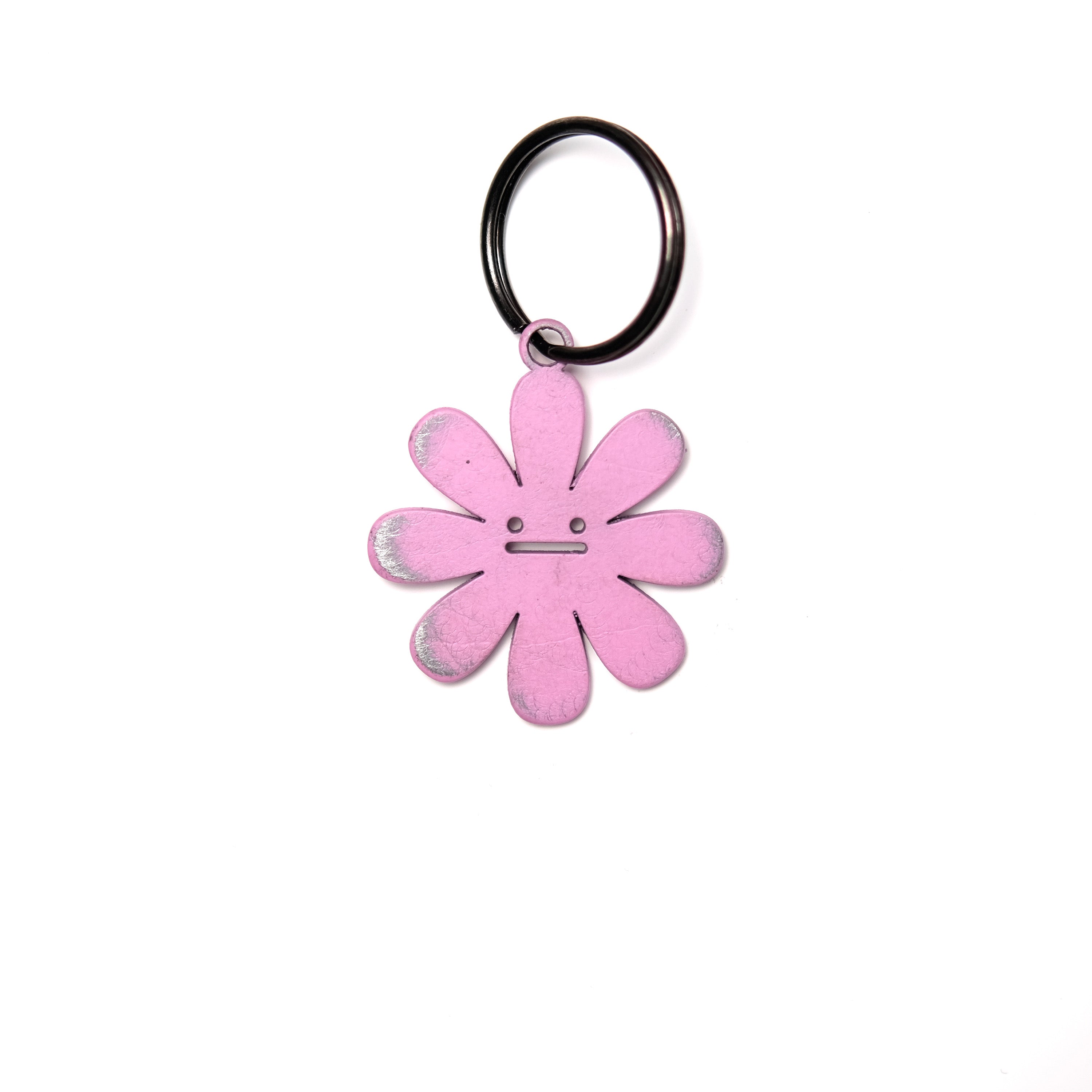 Emotionally Unavailable Flower Steel Forge™ Tag | Keychain & Bag Charm