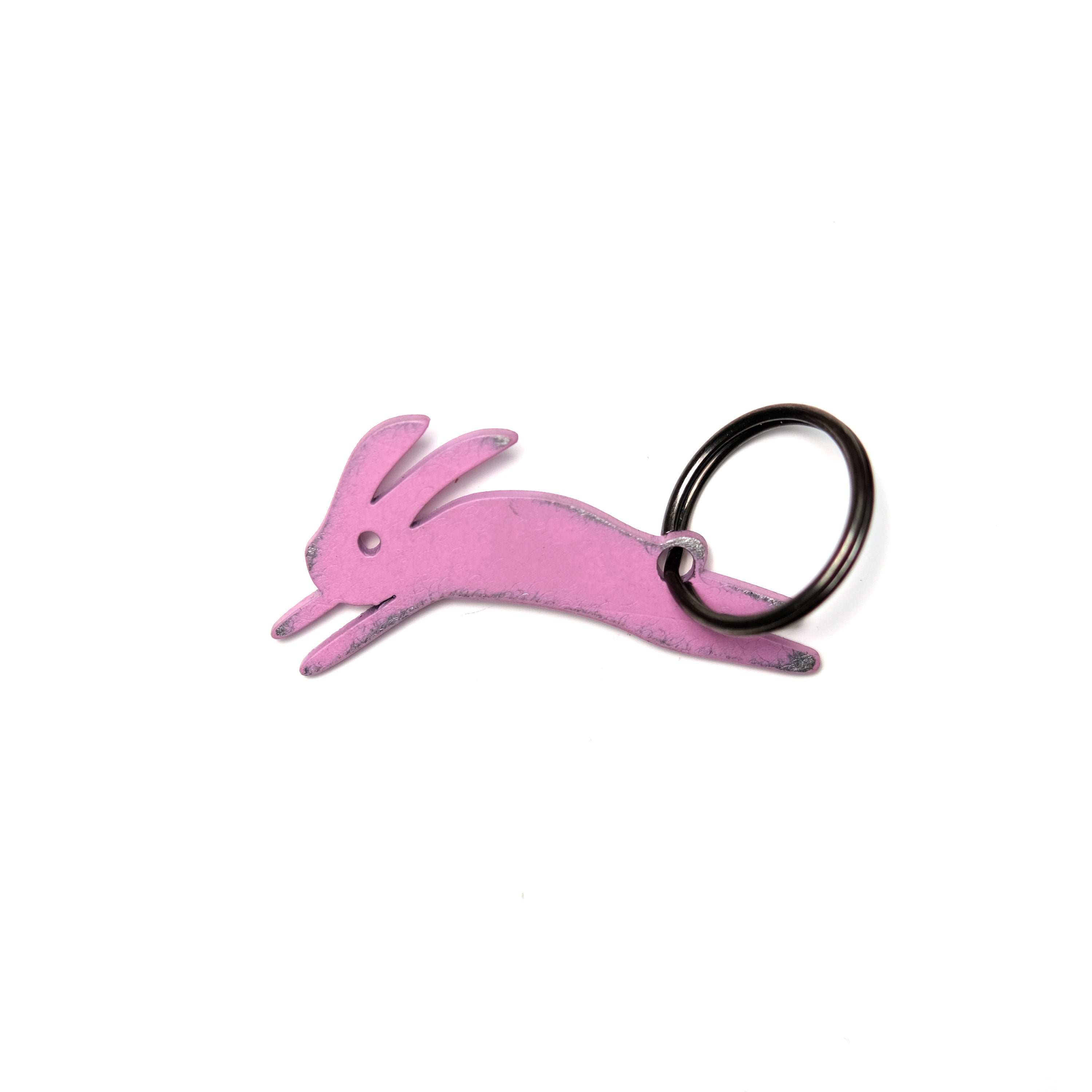 Lucky Rabbit Steel Forge™ Tag | Keychain & Bag Charm