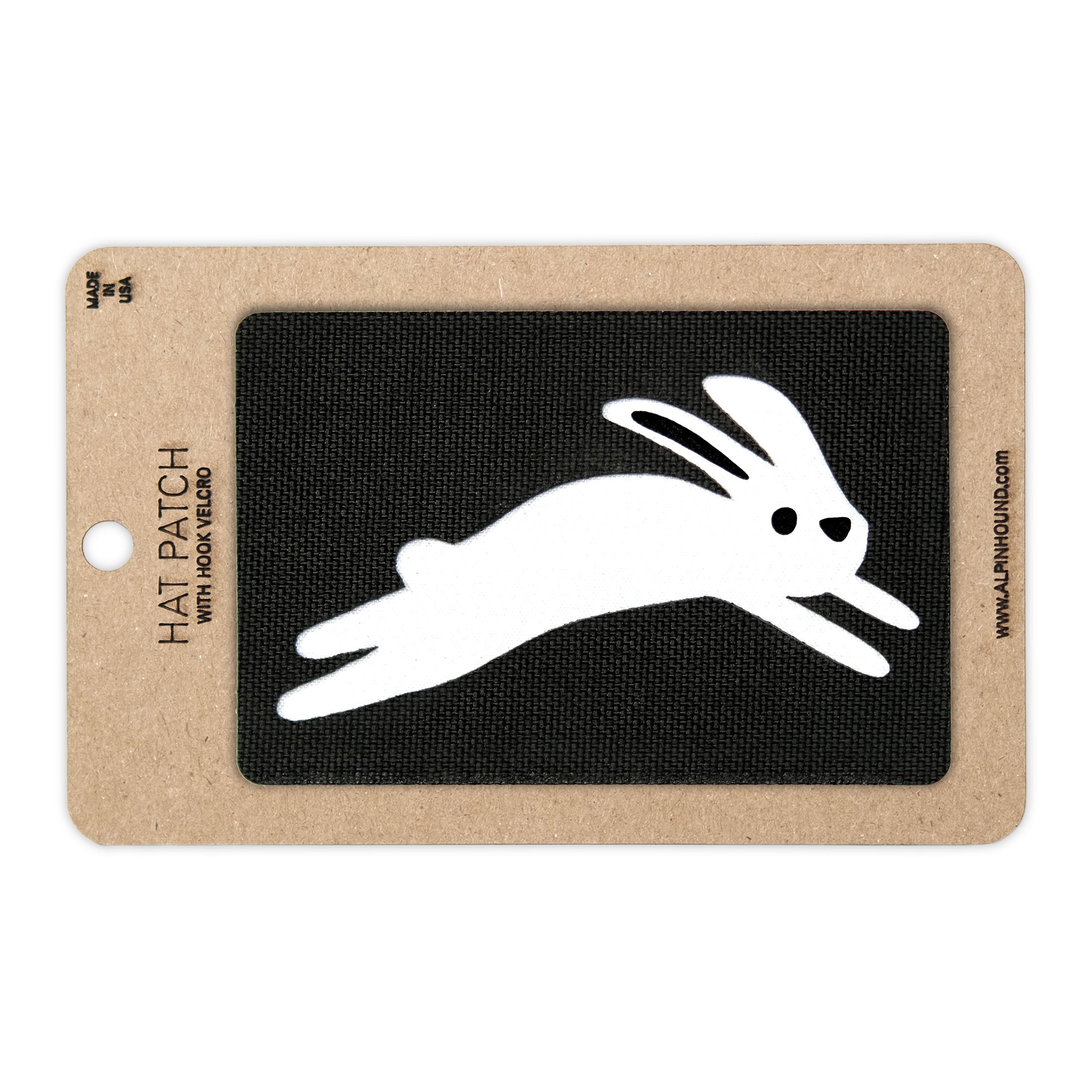 Jumping Rabbit Tactical Hat Patch 3X2 Cordura Morale Patch