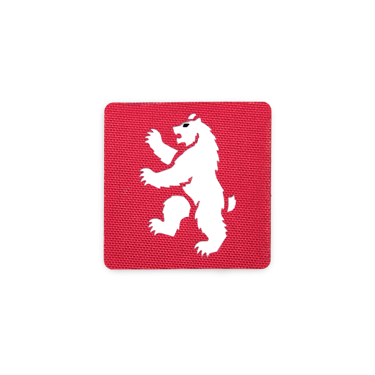 Heraldic Grizzly Bear 2x2 Cordura Tactical Morale Patch