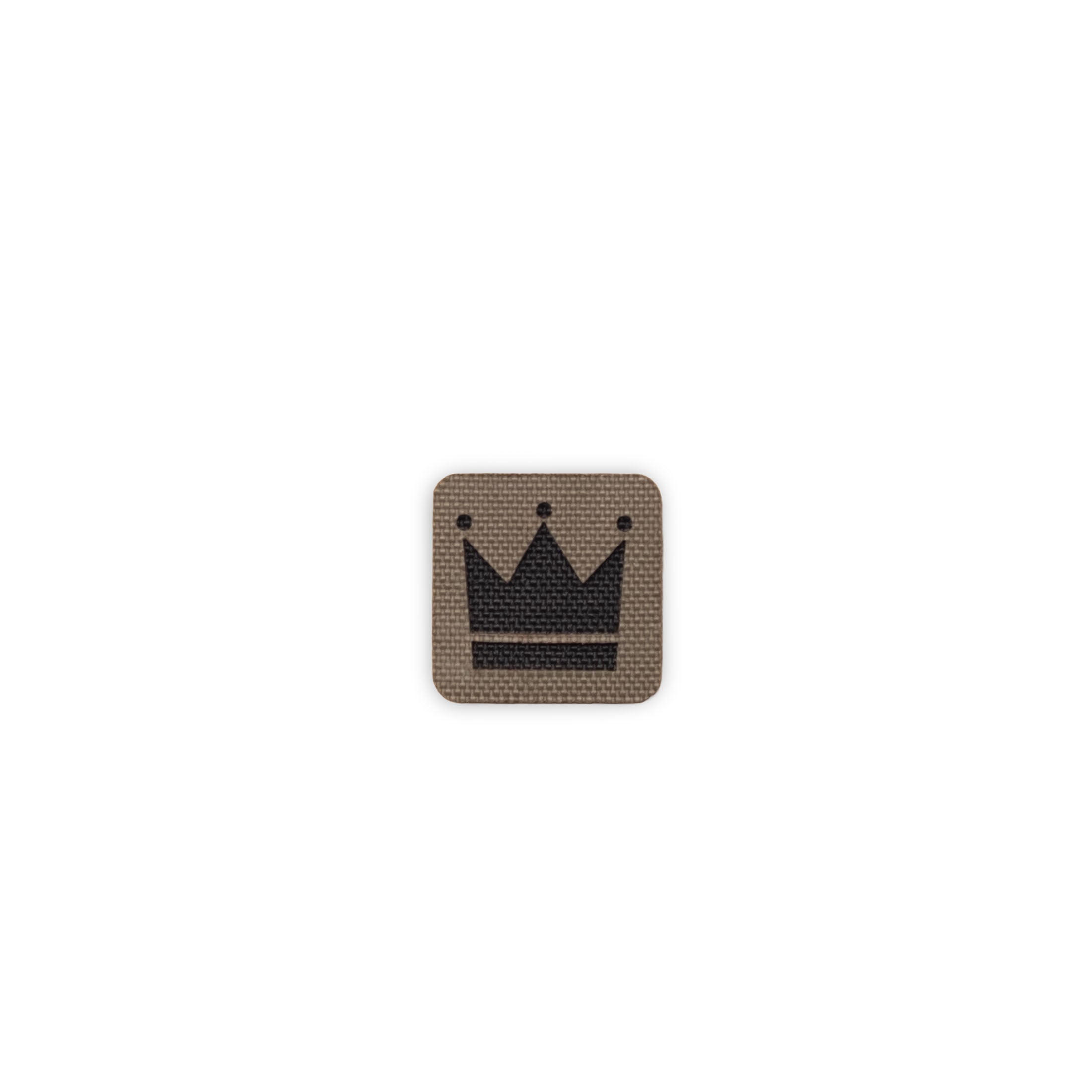 Crown Tactical Patch 1X1 Cordura Morale Patch by Alpinhound Supply