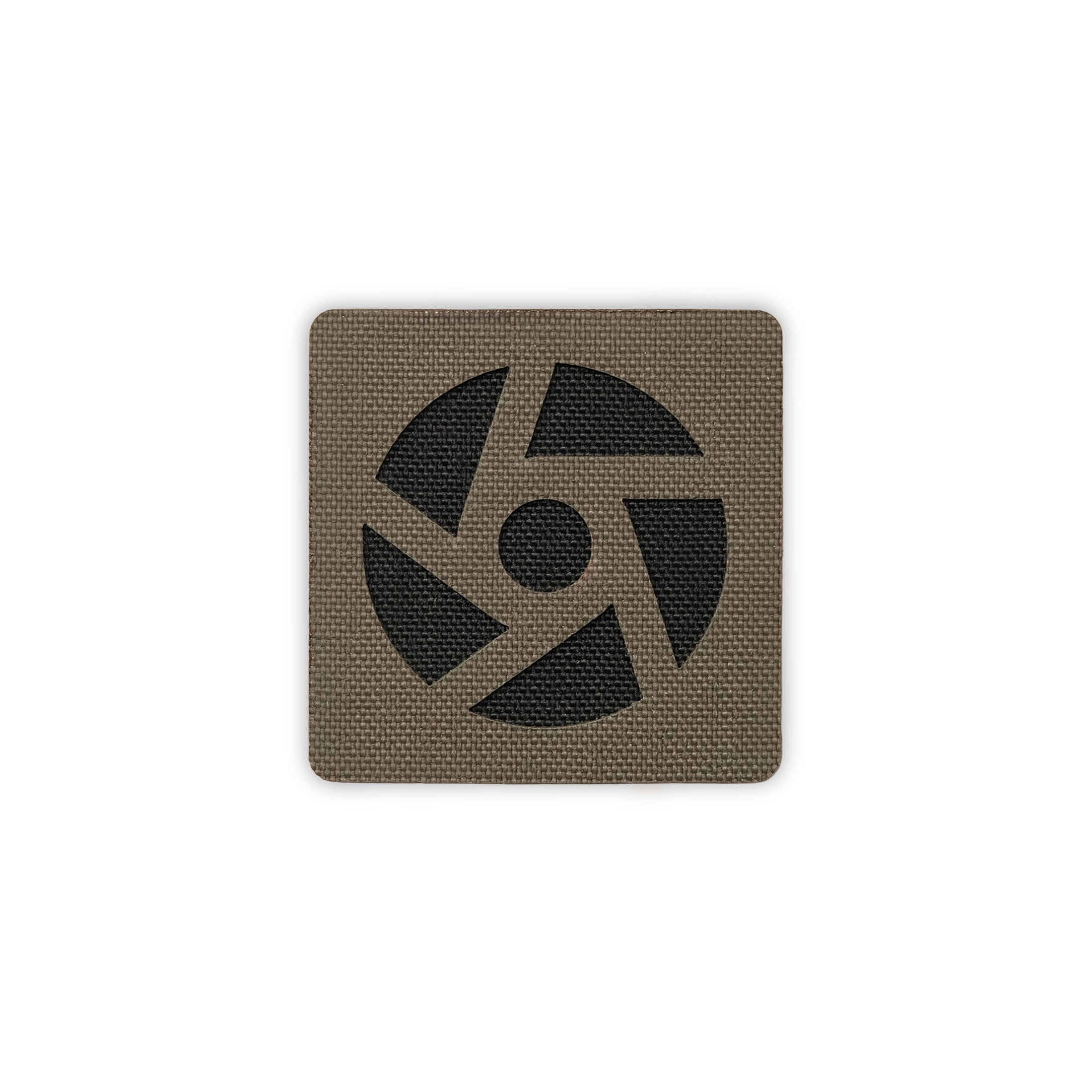Camera Shutter Tactical Patch 2X2 Cordura Morale Patch by Alpinhound Supply