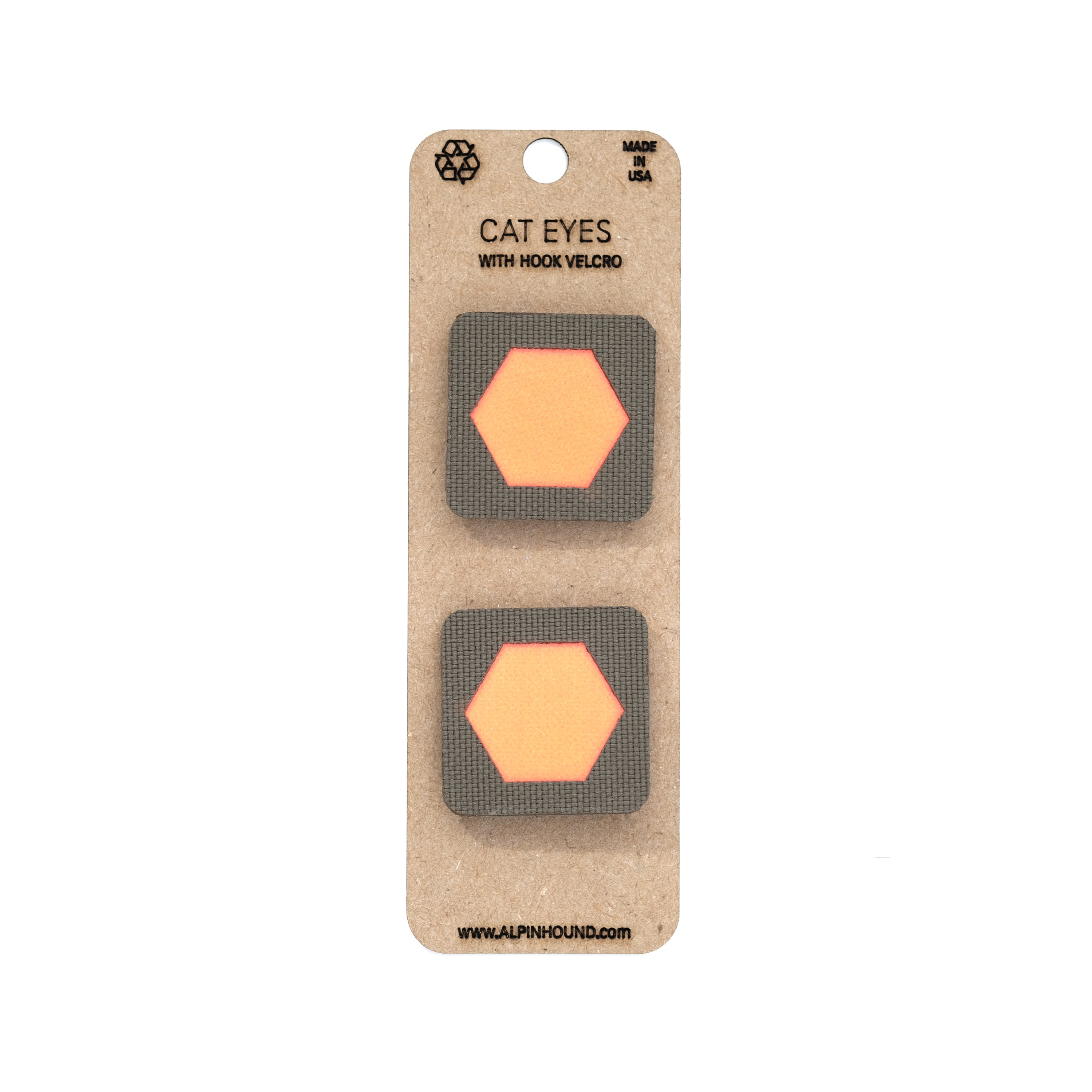 Reflective Cat Eye Tactical Patch Set 1X1