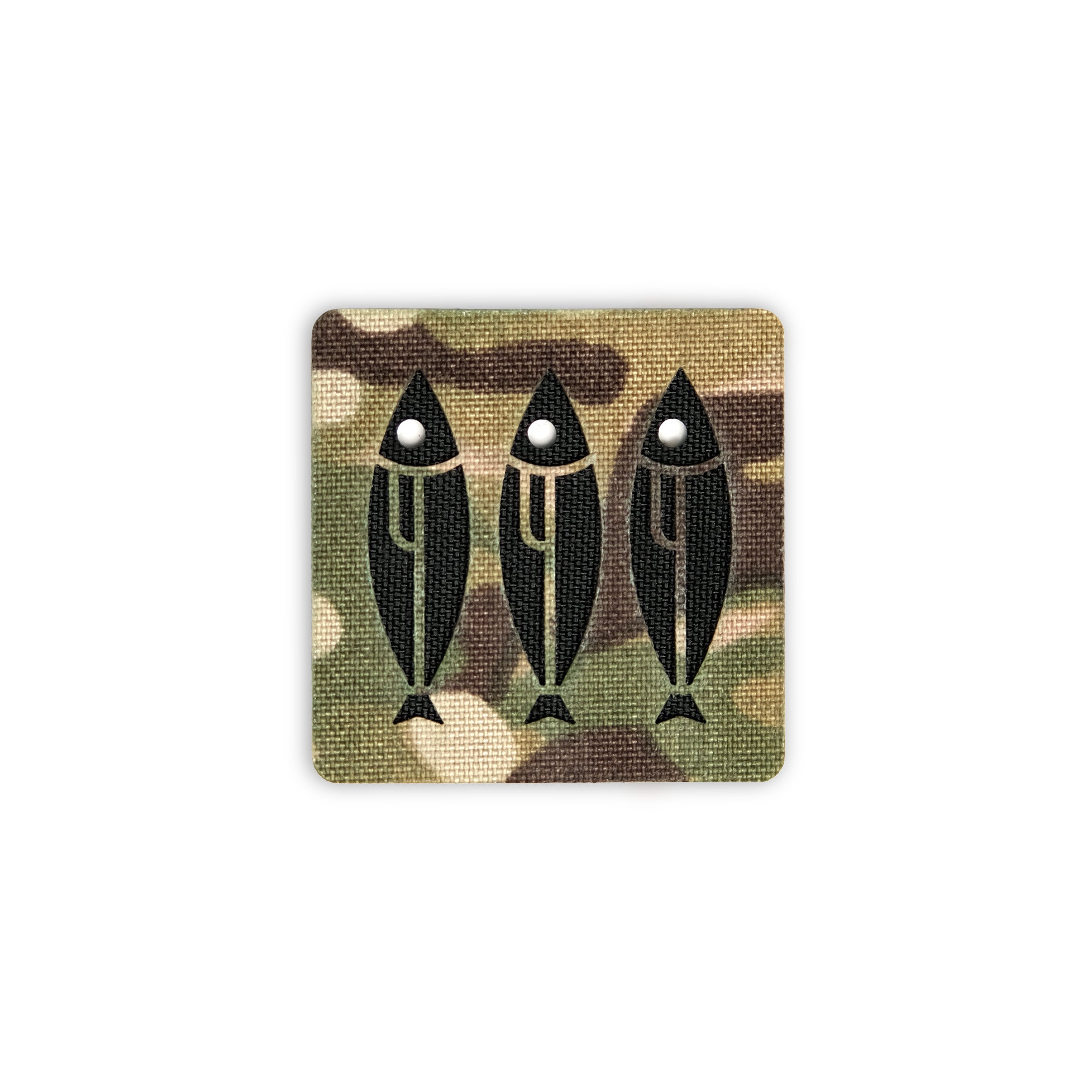 Sardines Tactical Patch 2X2 Cordura Morale Patch