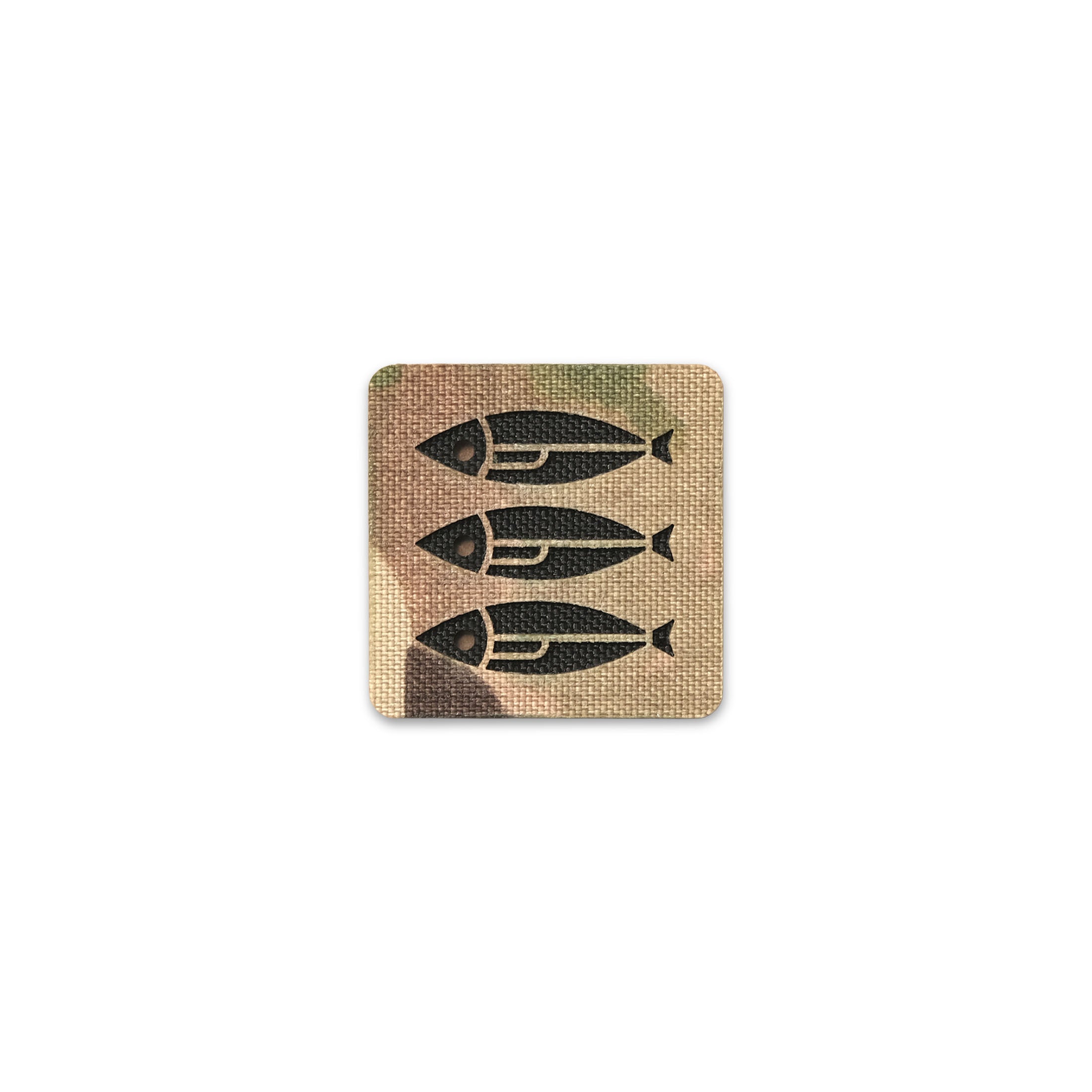 Sardines Tactical Patch 1.5X1.5 Cordura Morale Patch by Alpinhound Supply