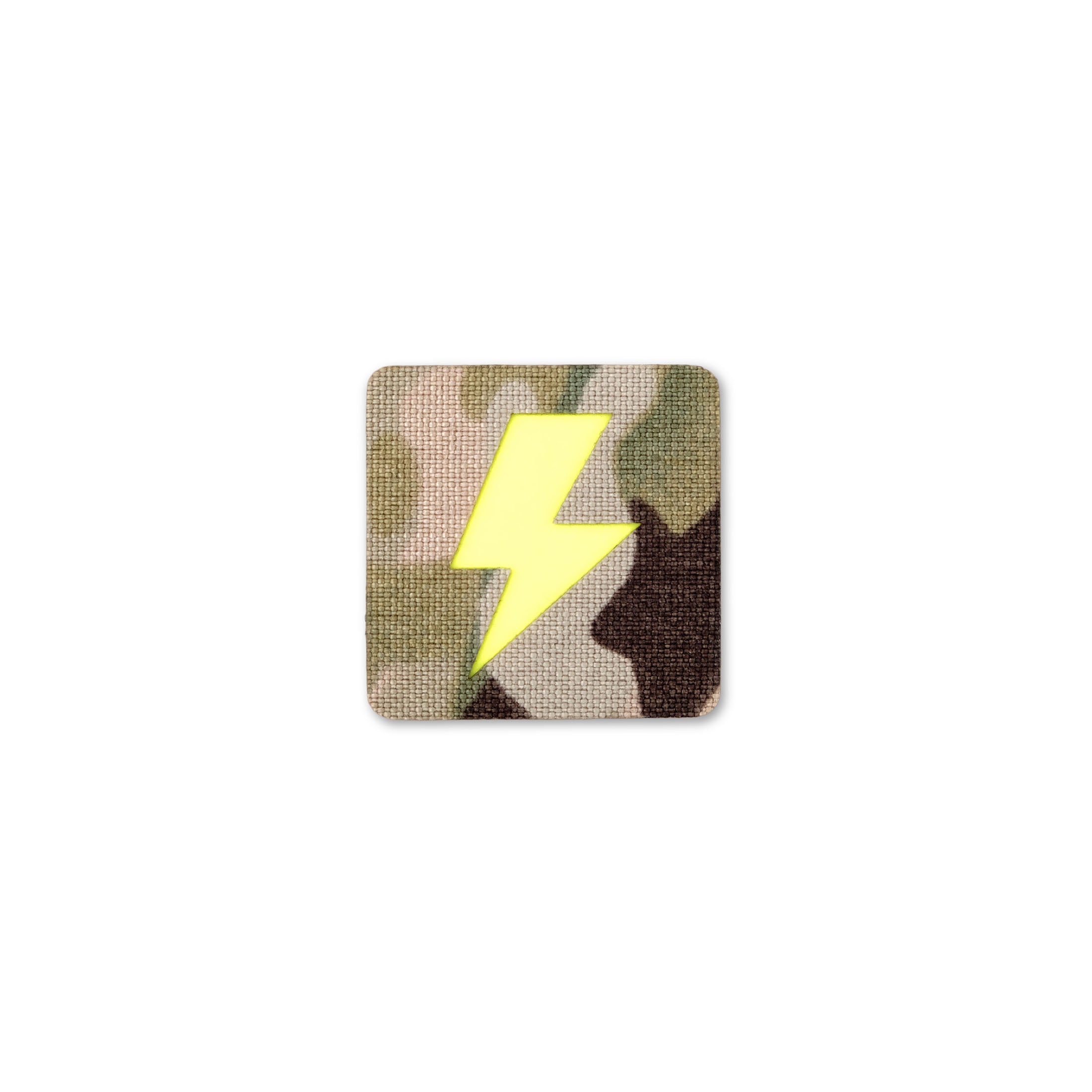Lightning Bolt Tactical Patch 1.5X1.5 Cordura Morale Patch by Alpinhound Supply