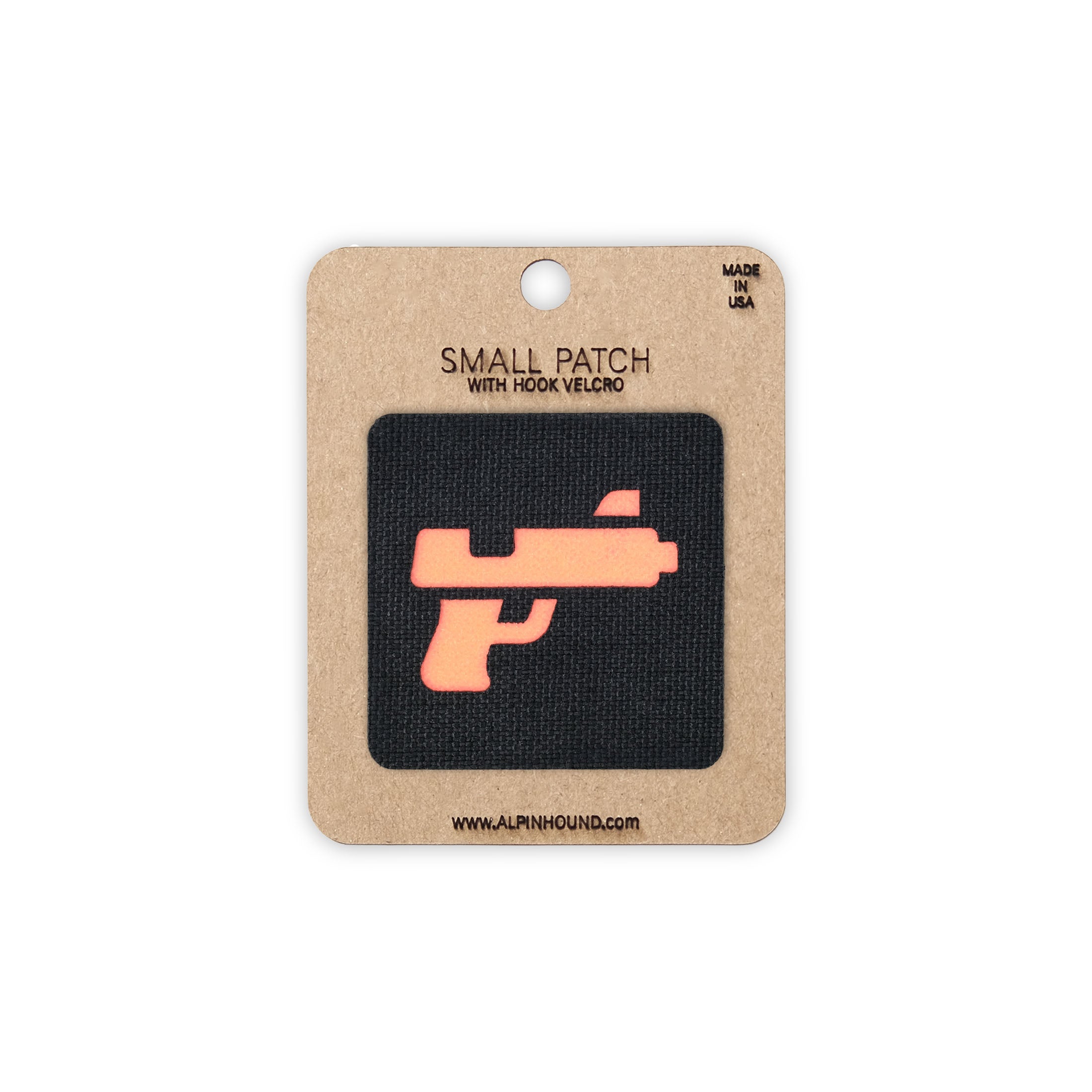 Gun Tactical Patch 1.5X1.5 Cordura Morale Patch by Alpinhound Supply