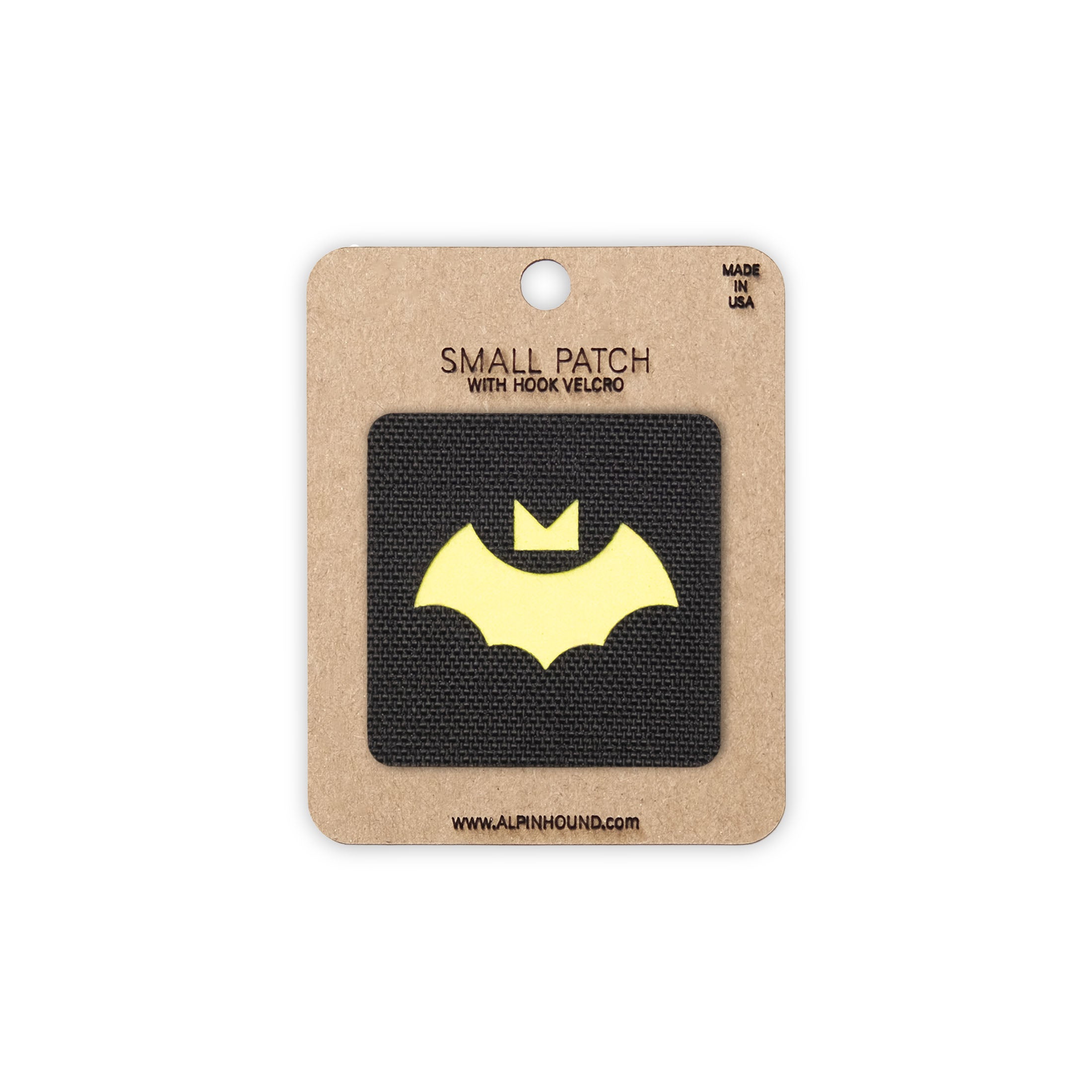 Bat Tactical Patch 1.5X1.5 Cordura Morale Patch by Alpinhound Supply