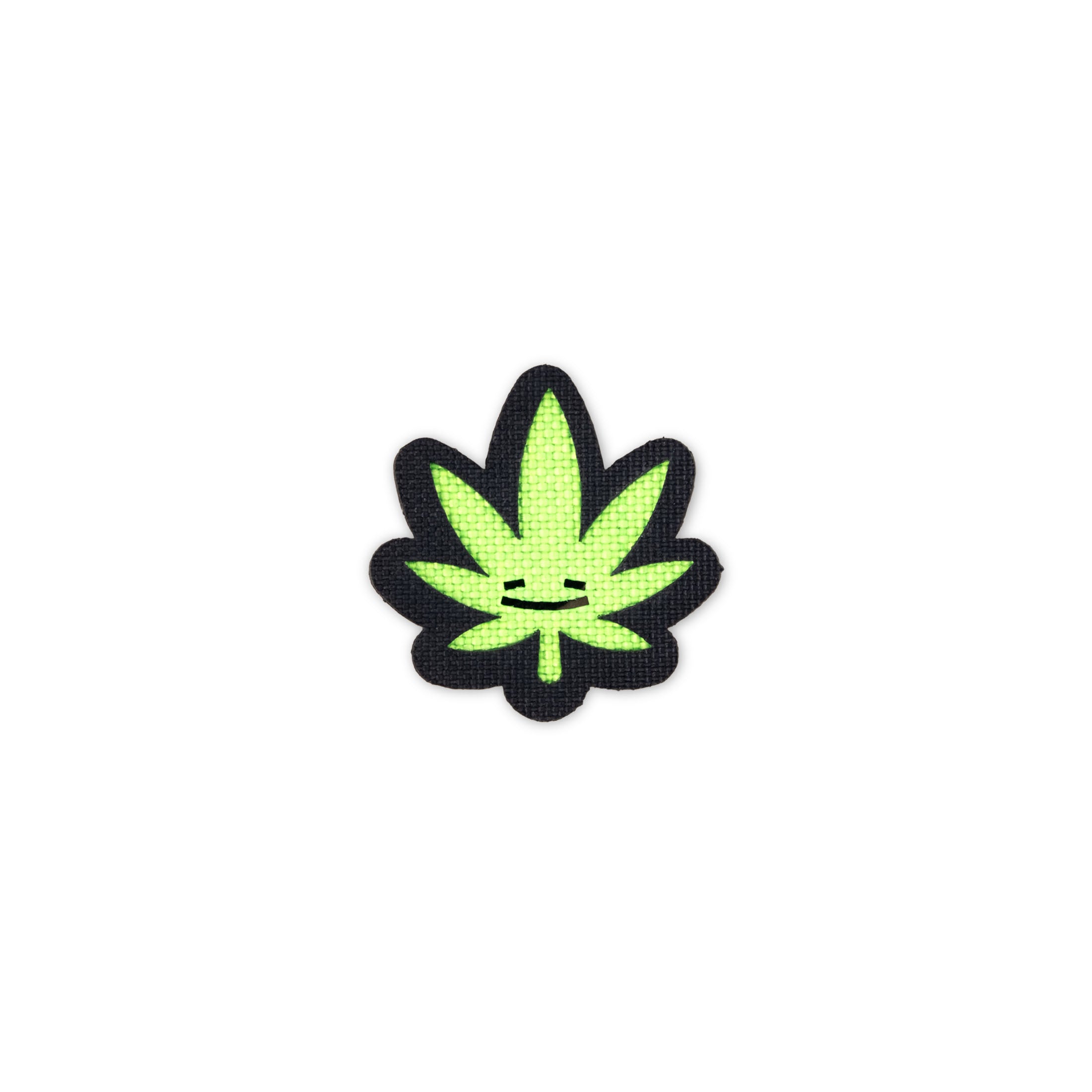 Pot Leaf Tactical Patch Cordura Morale Patch by Alpinhound Supply Cordura Morale Patch