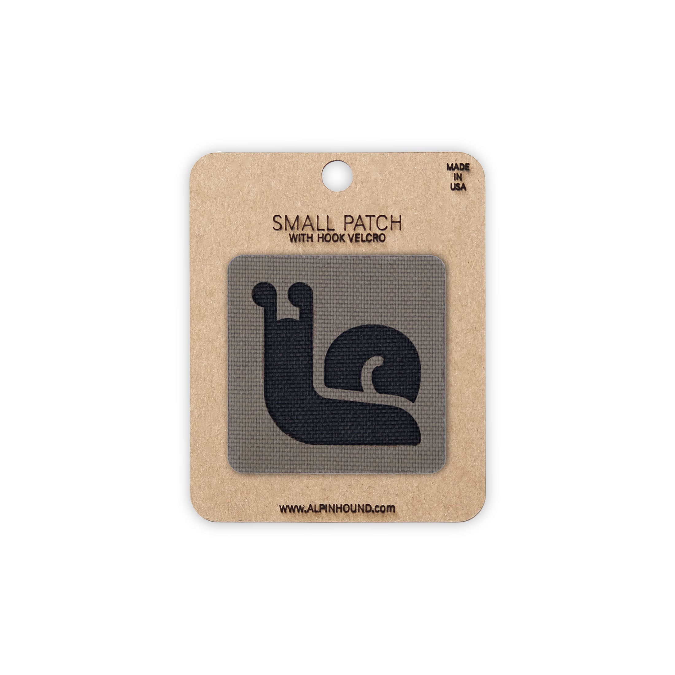 Snail Tactical Patch 1.5X1.5 Cordura Morale Patch by Alpinhound Supply