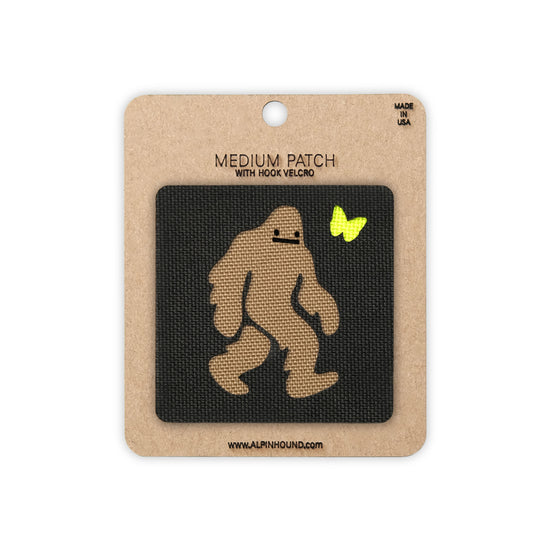 Squatch and Butterfly 2x2 Cordura Tactical Morale Patch