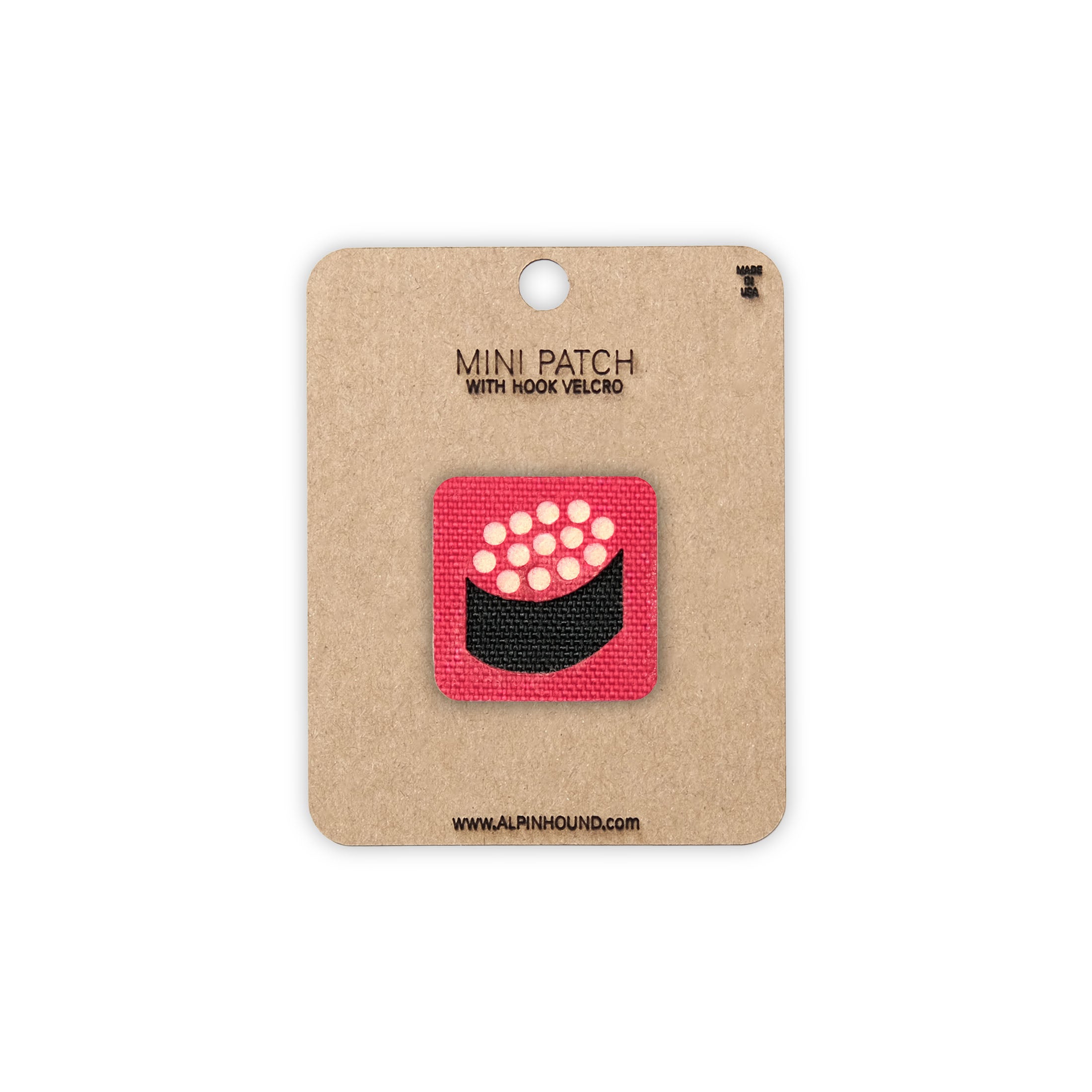 Sushi Tactical Patch 1X1 Cordura Morale Patch