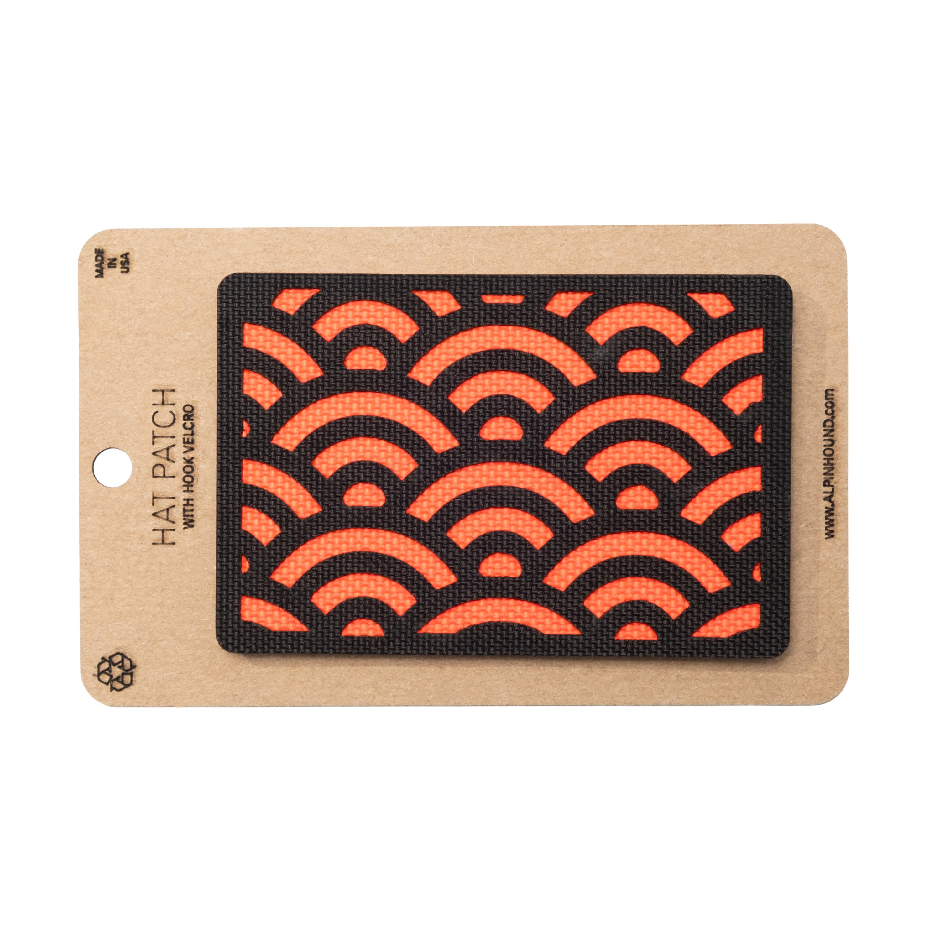 Seigaiha Wave Tactical Patch 3X2