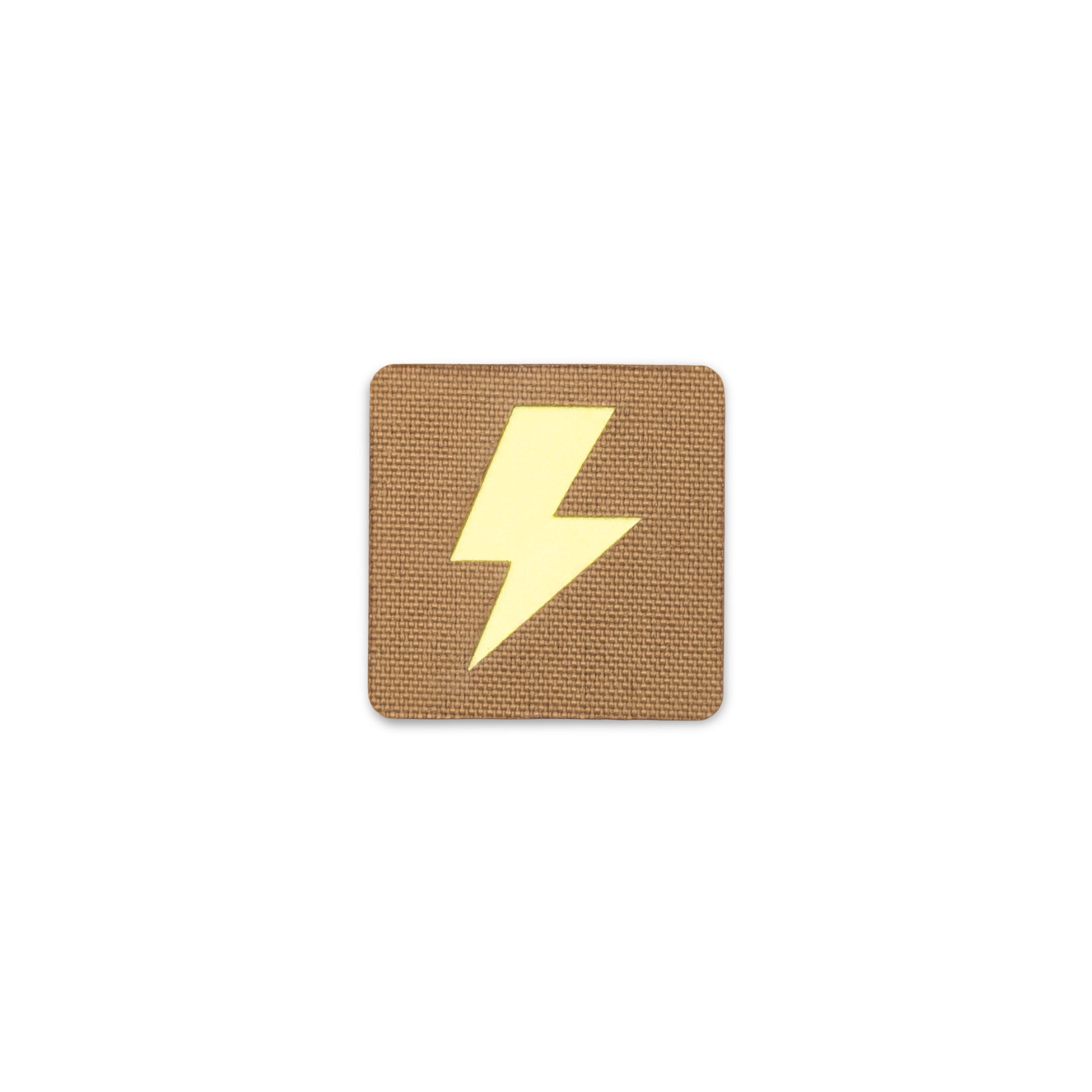 Lightning Bolt Tactical Patch 1.5X1.5 Cordura Morale Patch by Alpinhound Supply