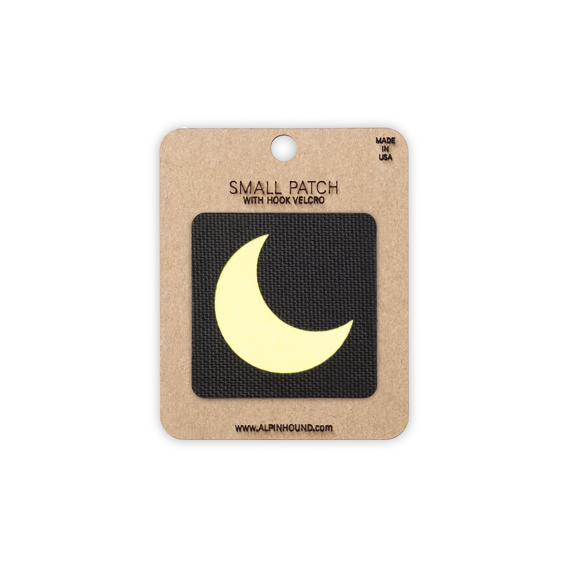 Moon Tactical Patch 1.5X1.5 Cordura Morale Patch by Alpinhound Supply
