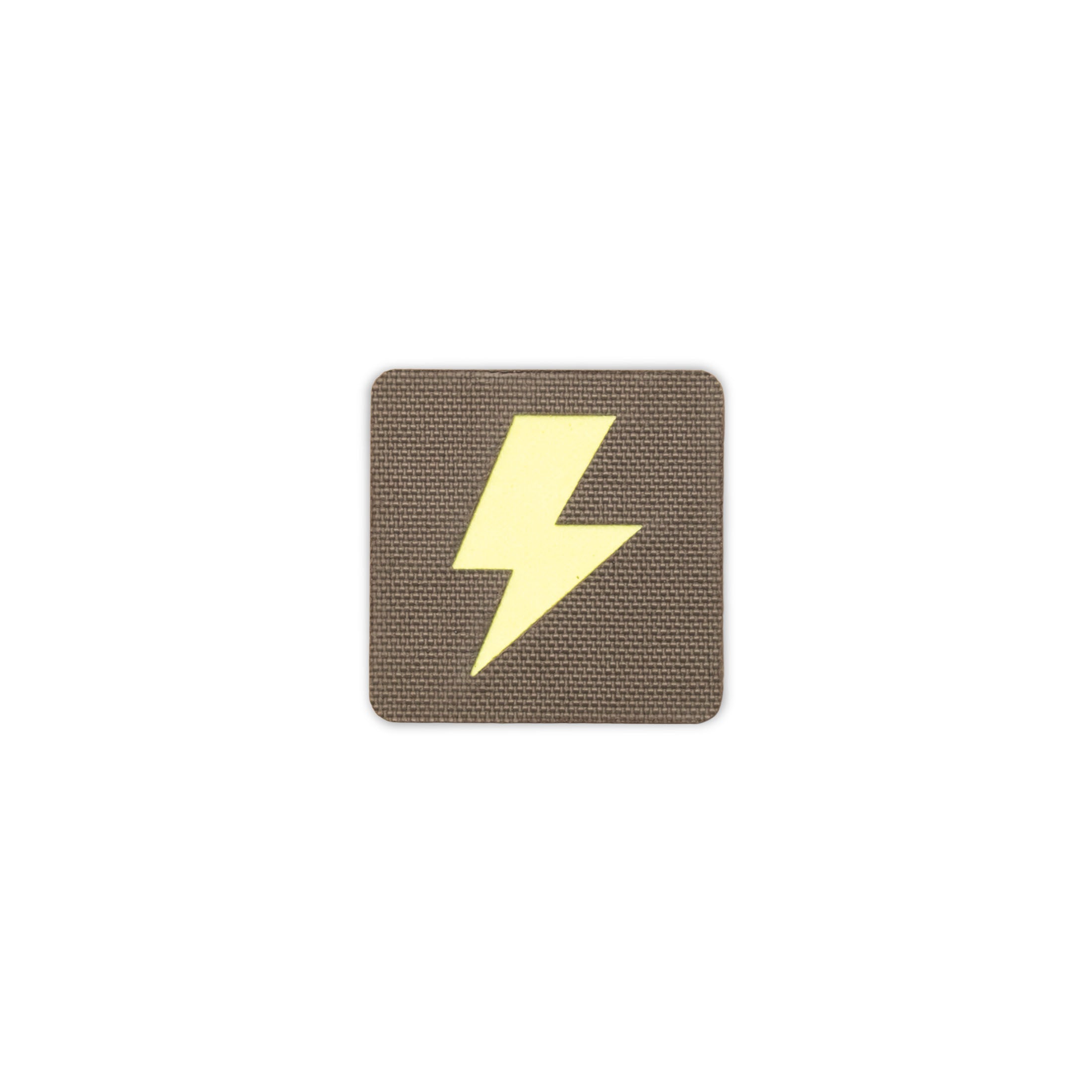 Lightning Bolt Tactical Patch 1.5X1.5 Cordura Morale Patch by Alpinhound Supply