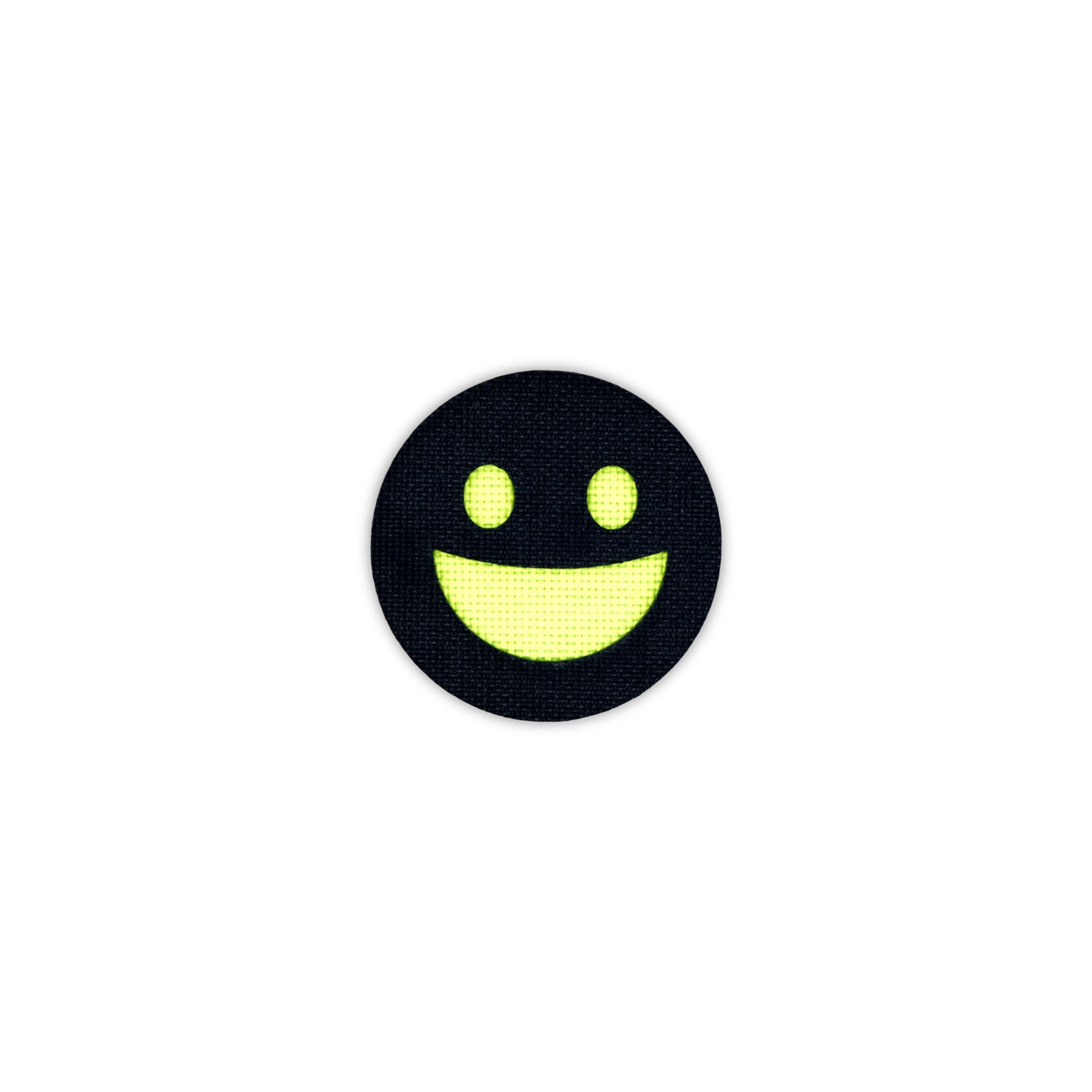 Smiley Face Tactical Patch 1.5 Cordura Morale Patch by Alpinhound Supply
