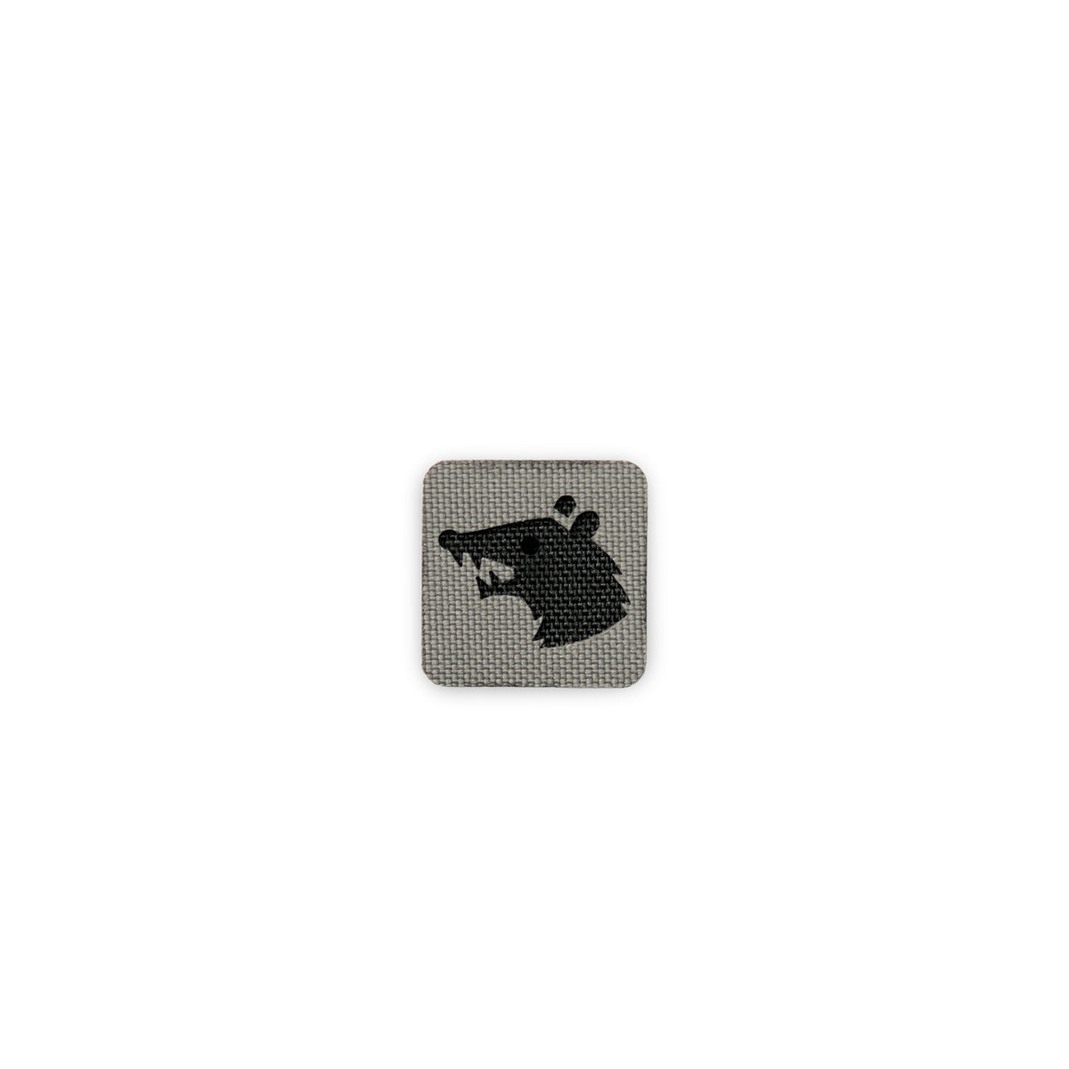 Opposum Head Tactical Patch 1X1 Cordura Morale Patch