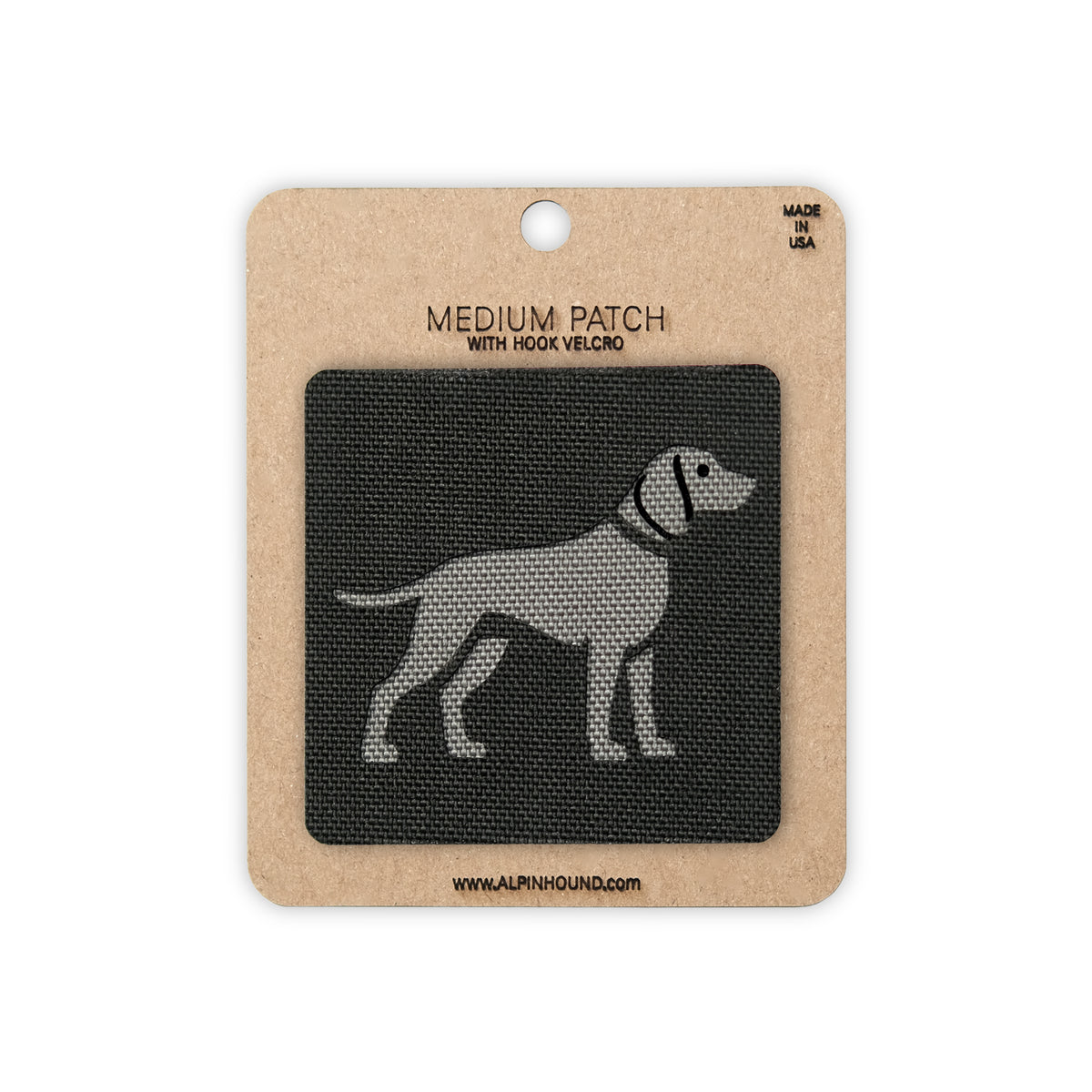 Weimaraner Tactical Patch 2X2 Cordura Morale Patch