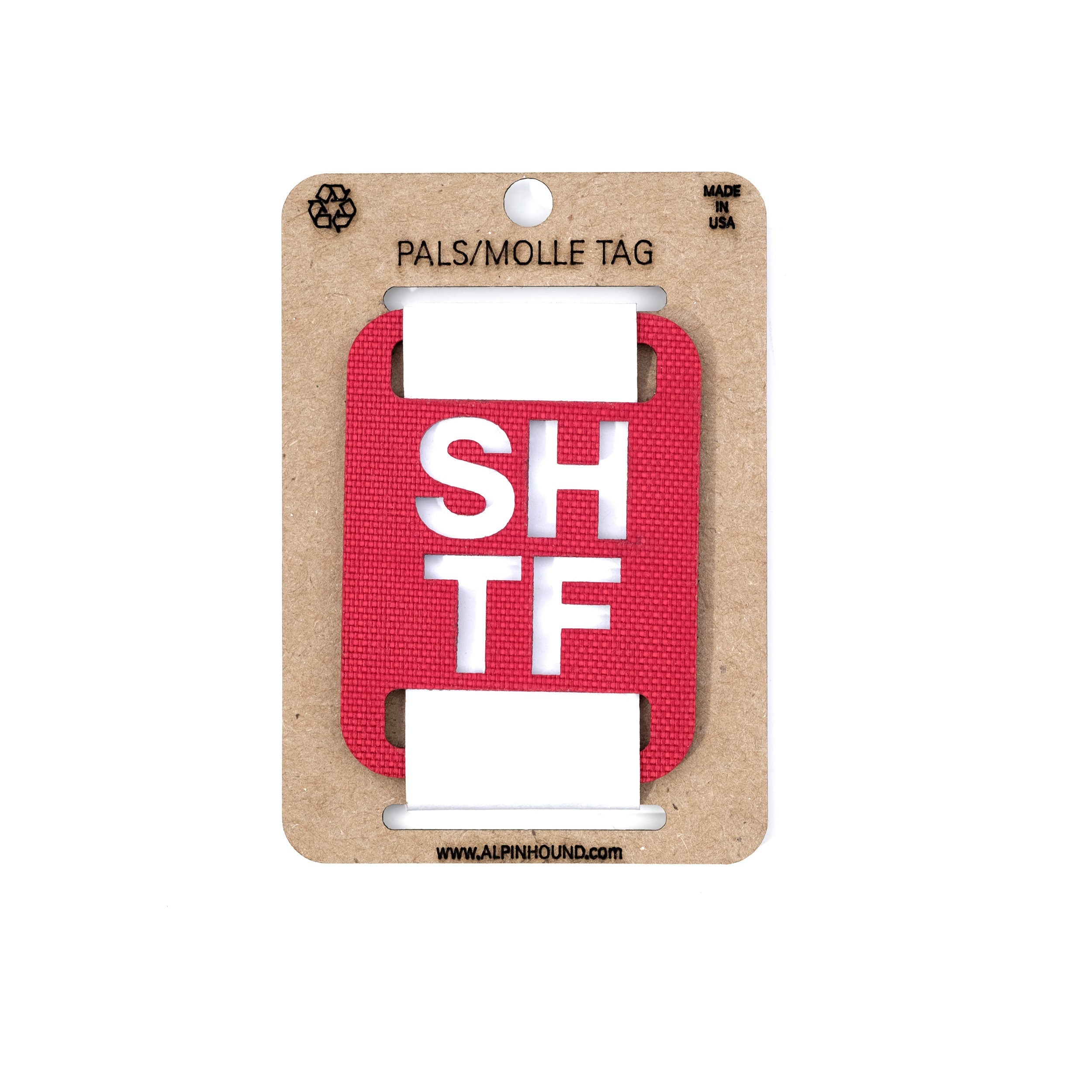 SHTF Bugout Bag Identification Tag